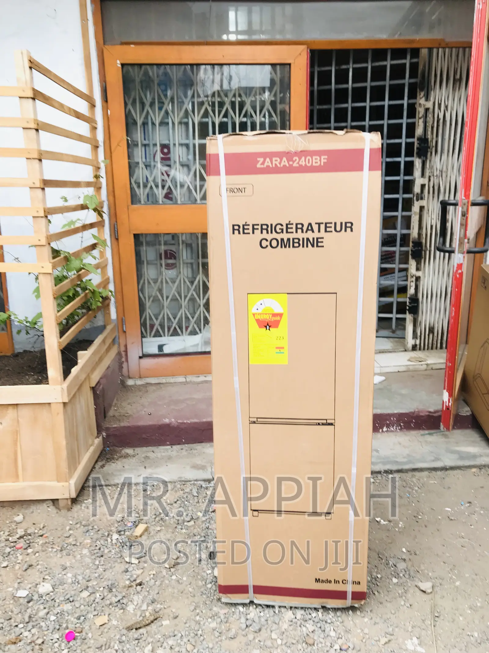 Energy Sufficient Zara 240bf 2 Door Electric Refrigerator.