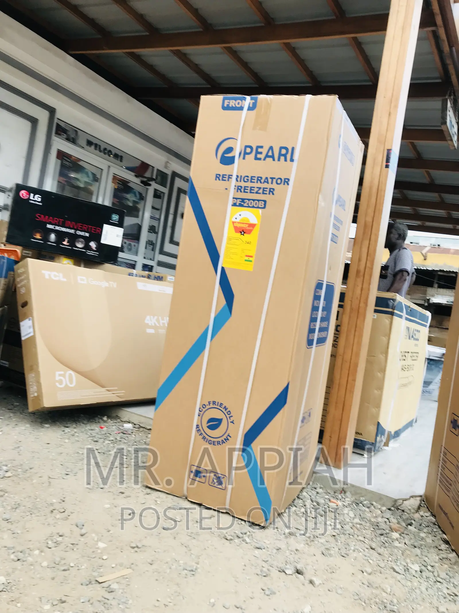 Durable and Affordable Pearl PF-200B 2 Door Electric Fridge