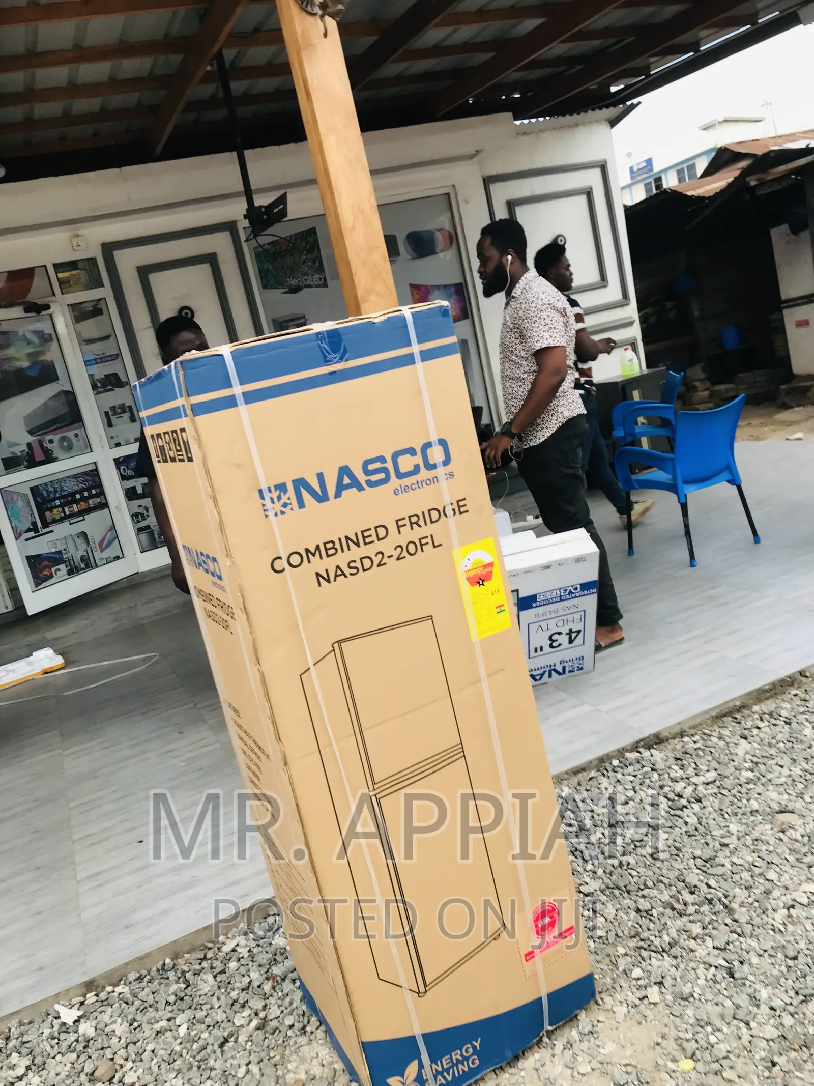 Energy Saving Nasco Nasd2-20fl 2 Door Electric Refrigerator