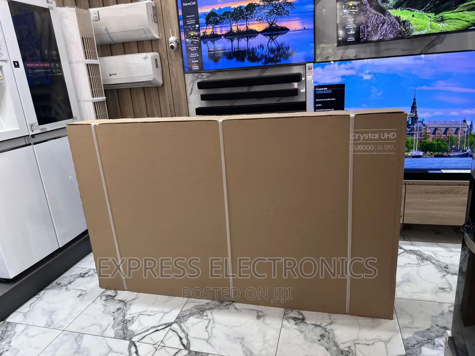 Original Beauty Display UHD Smart Samsung 75”Cu7000 Tv 