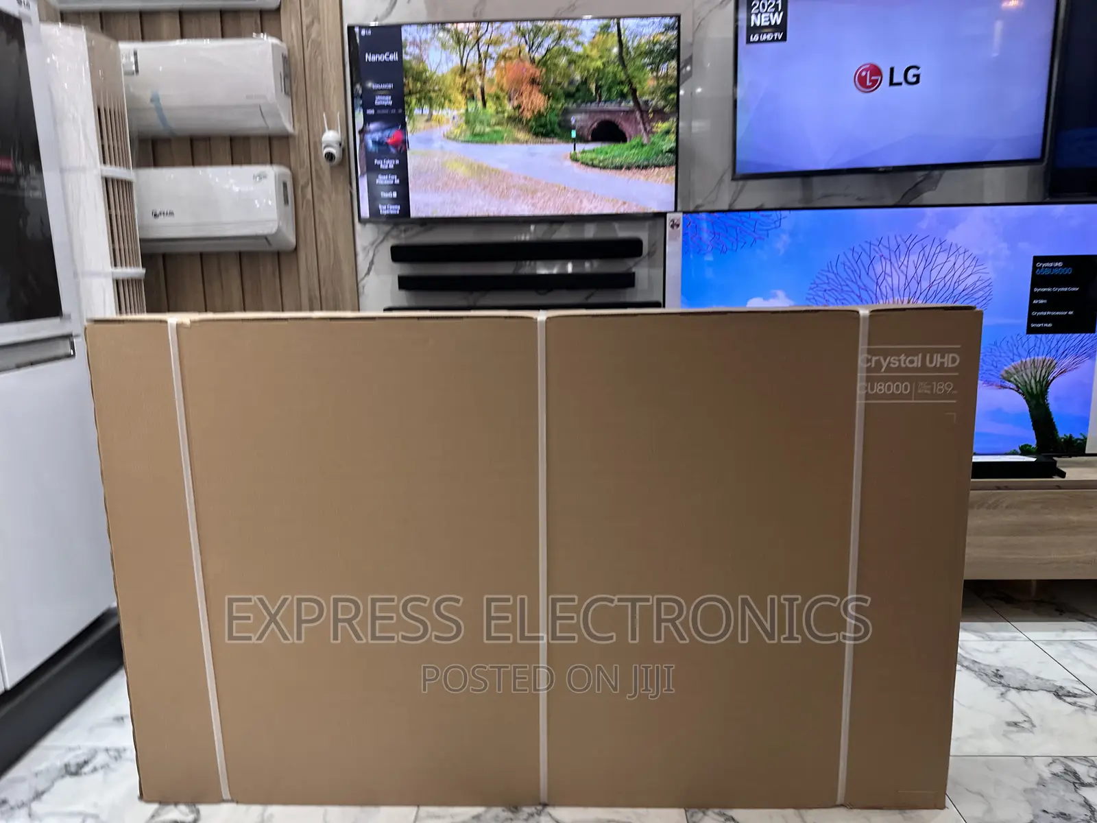 Naturally Crispy UHD Smart Samsung 75”Cu8000