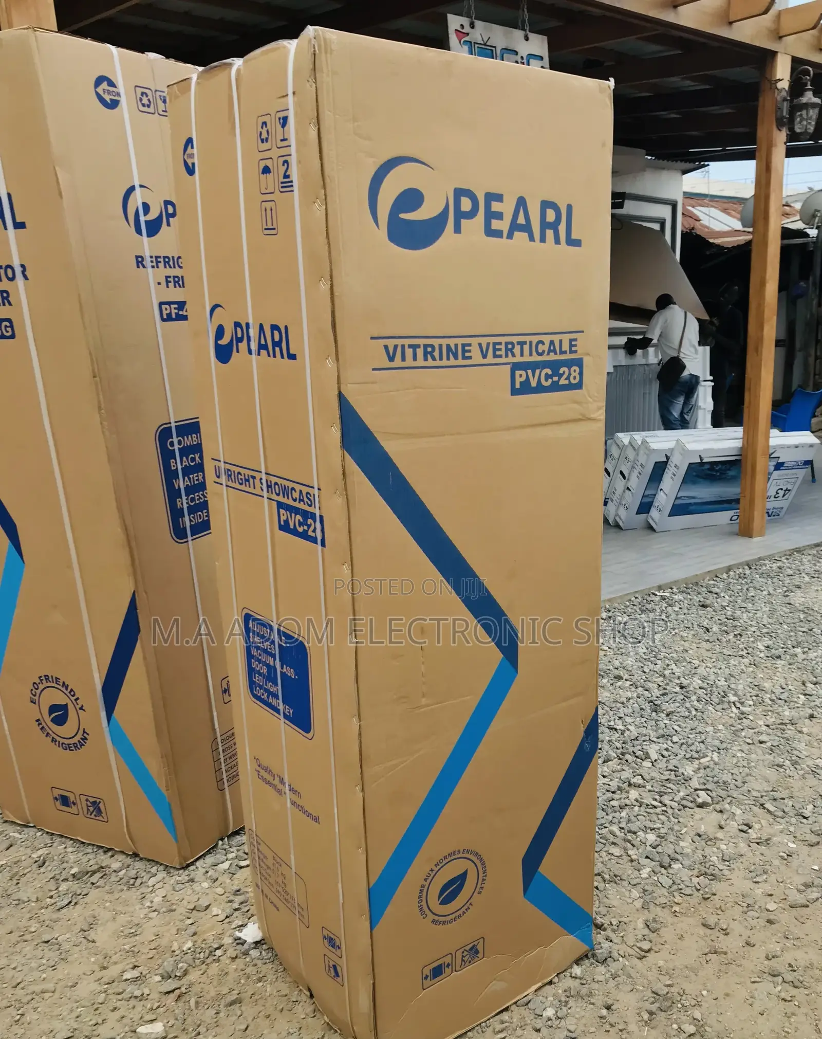Extremely Chilling Pearl PVC-28 Single Door Fridge 