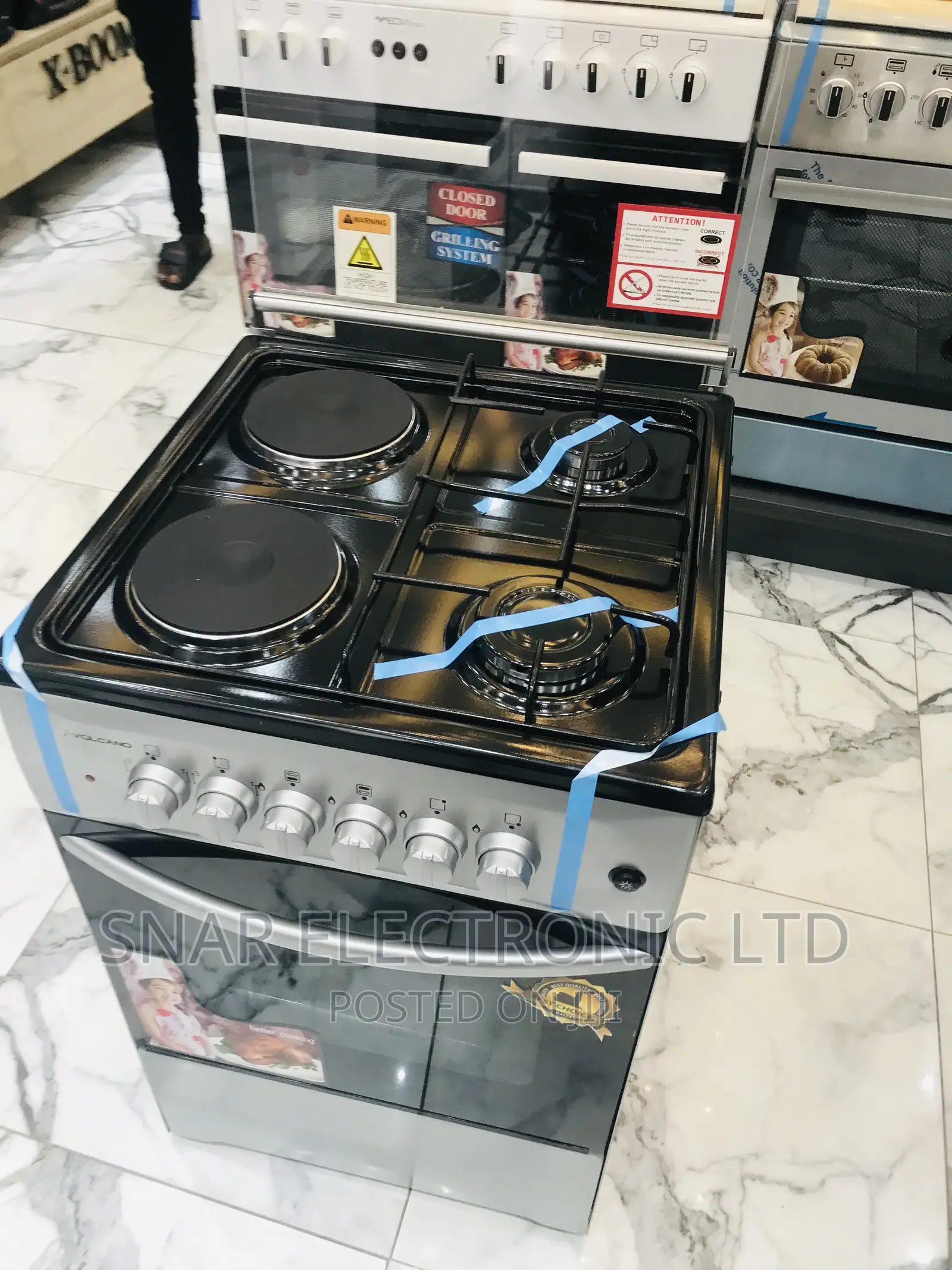 Original Volcano 2 Electric 2 Gas Burner
