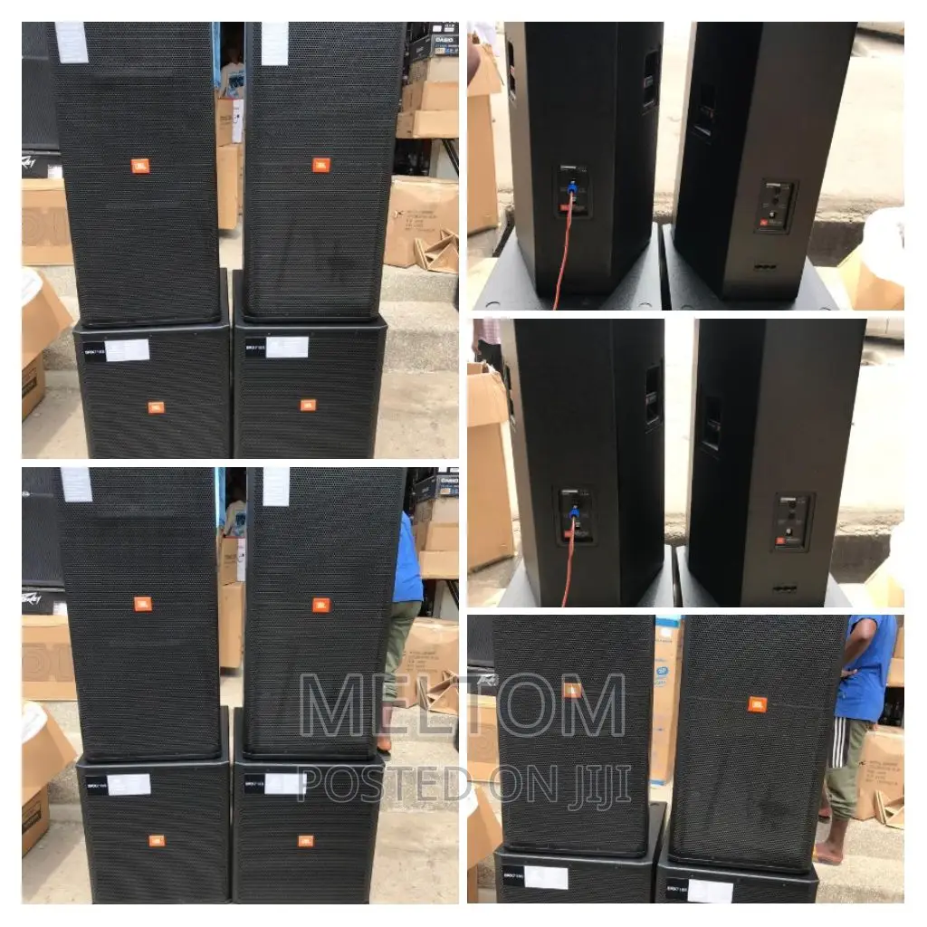 Jbl Full Range Speaker And Single Bass Sub Speaker Set