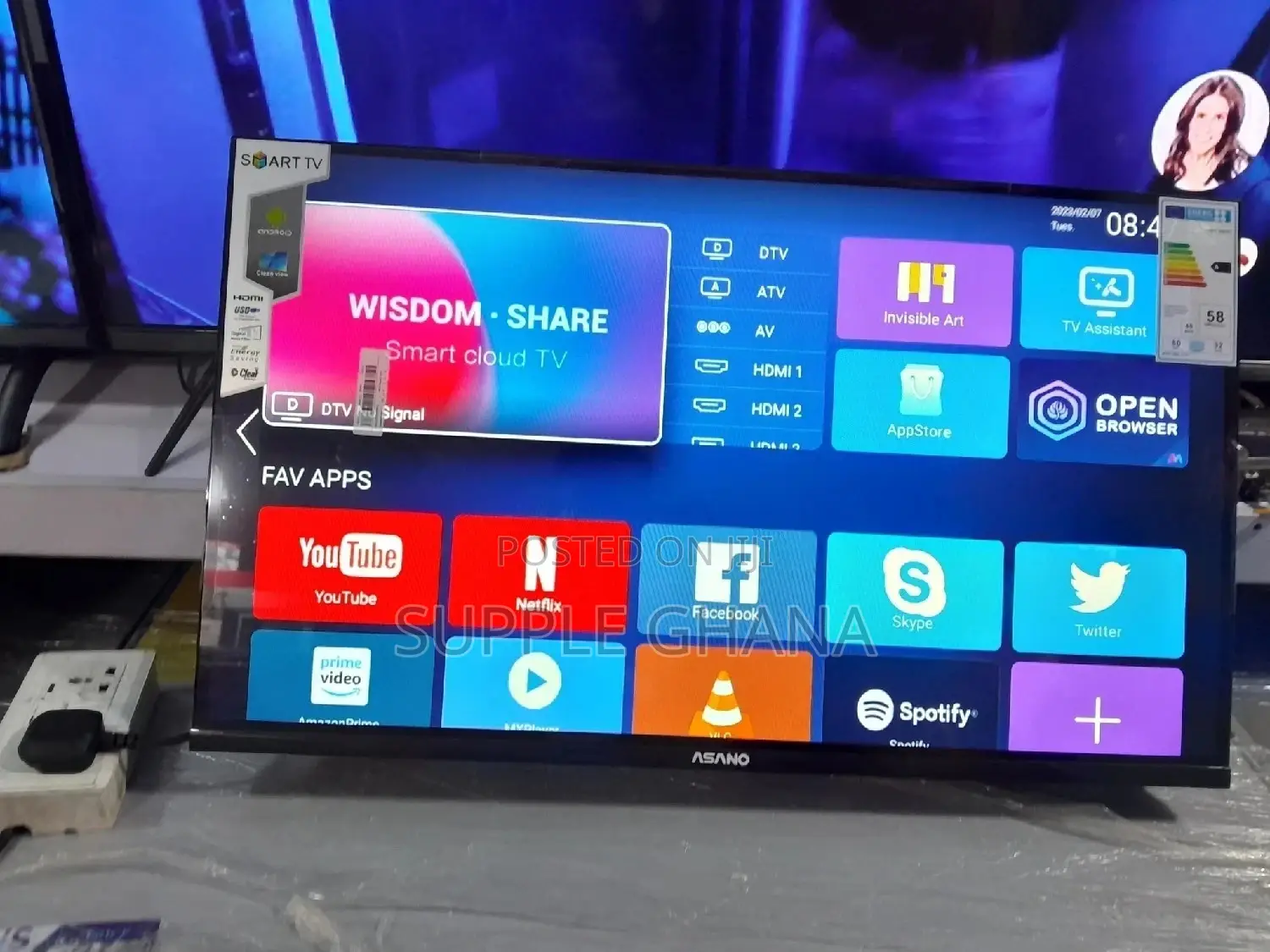 Brand New Asano 32inches Smart Tv