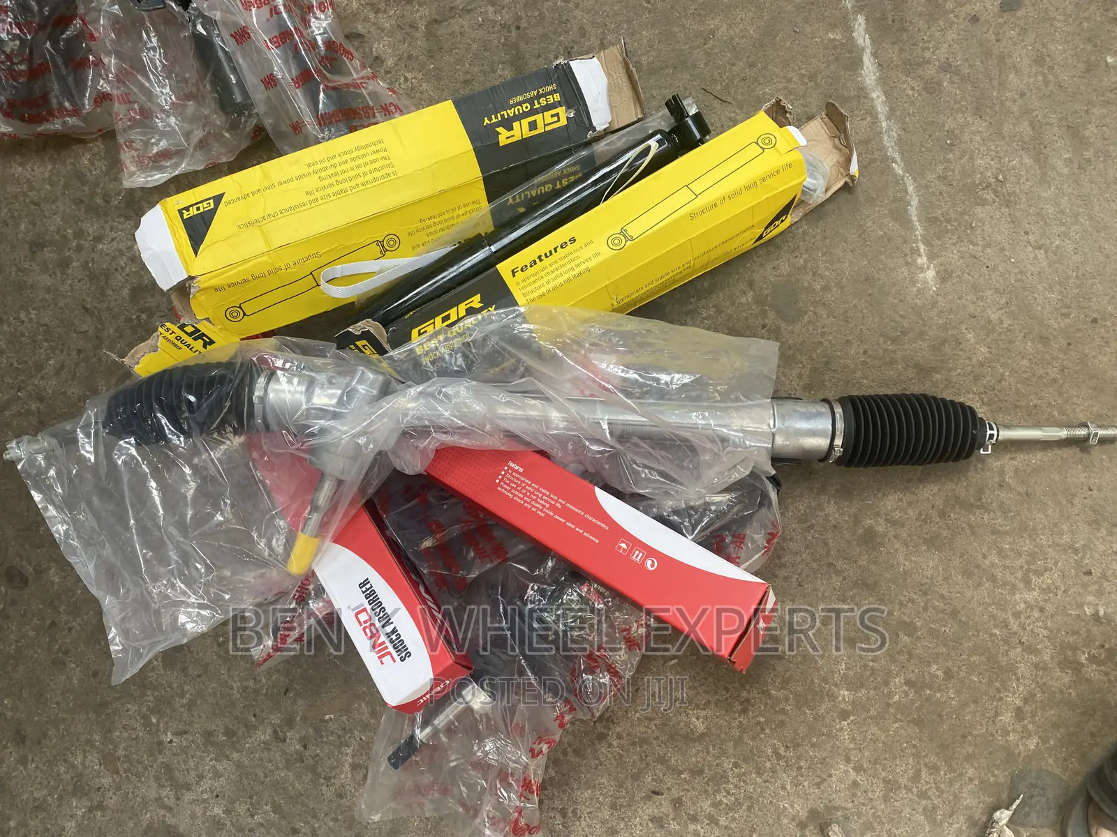 Toyota Yaris/Vitz Steering Rack and Complete Shocks