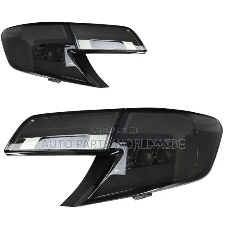 Toyota Camry Spider Taillights LED Spec Red and Smoke Black