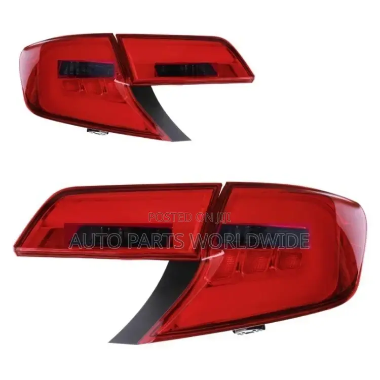 Toyota Camry Spider Taillights LED Spec Red and Smoke Black