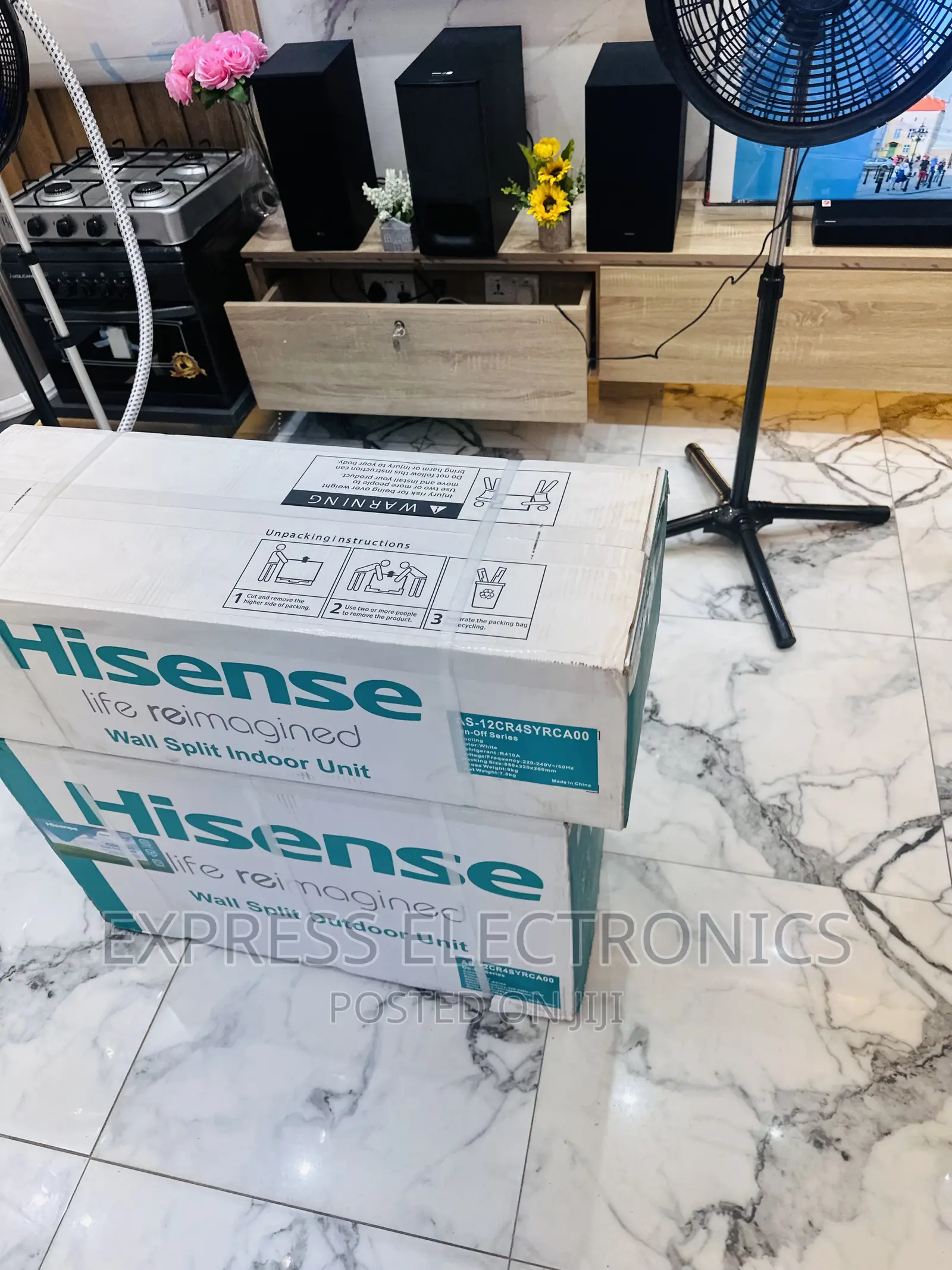 10gig Home of Quality Hisense Split R410 Gas 2.5hp