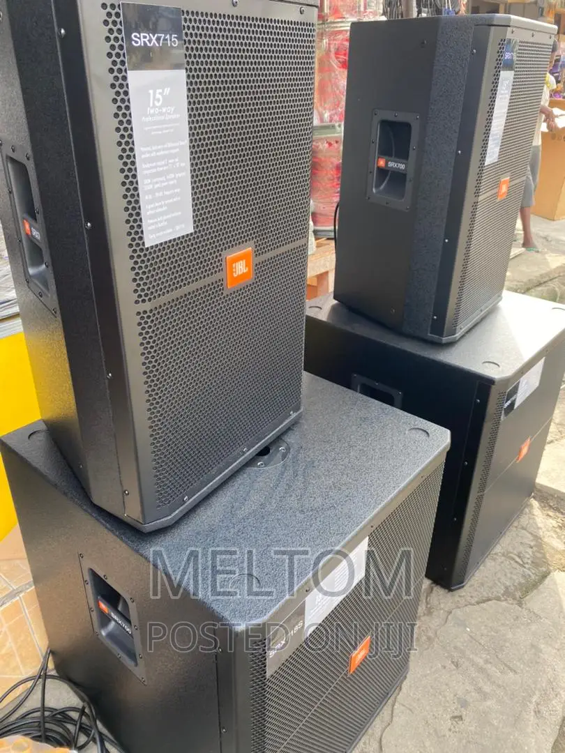 JBL Short Range Speaker and Single Bass Sub Speaker Set