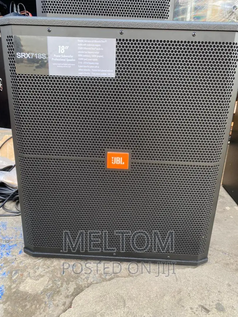 JBL Short Range Speaker and Single Bass Sub Speaker Set