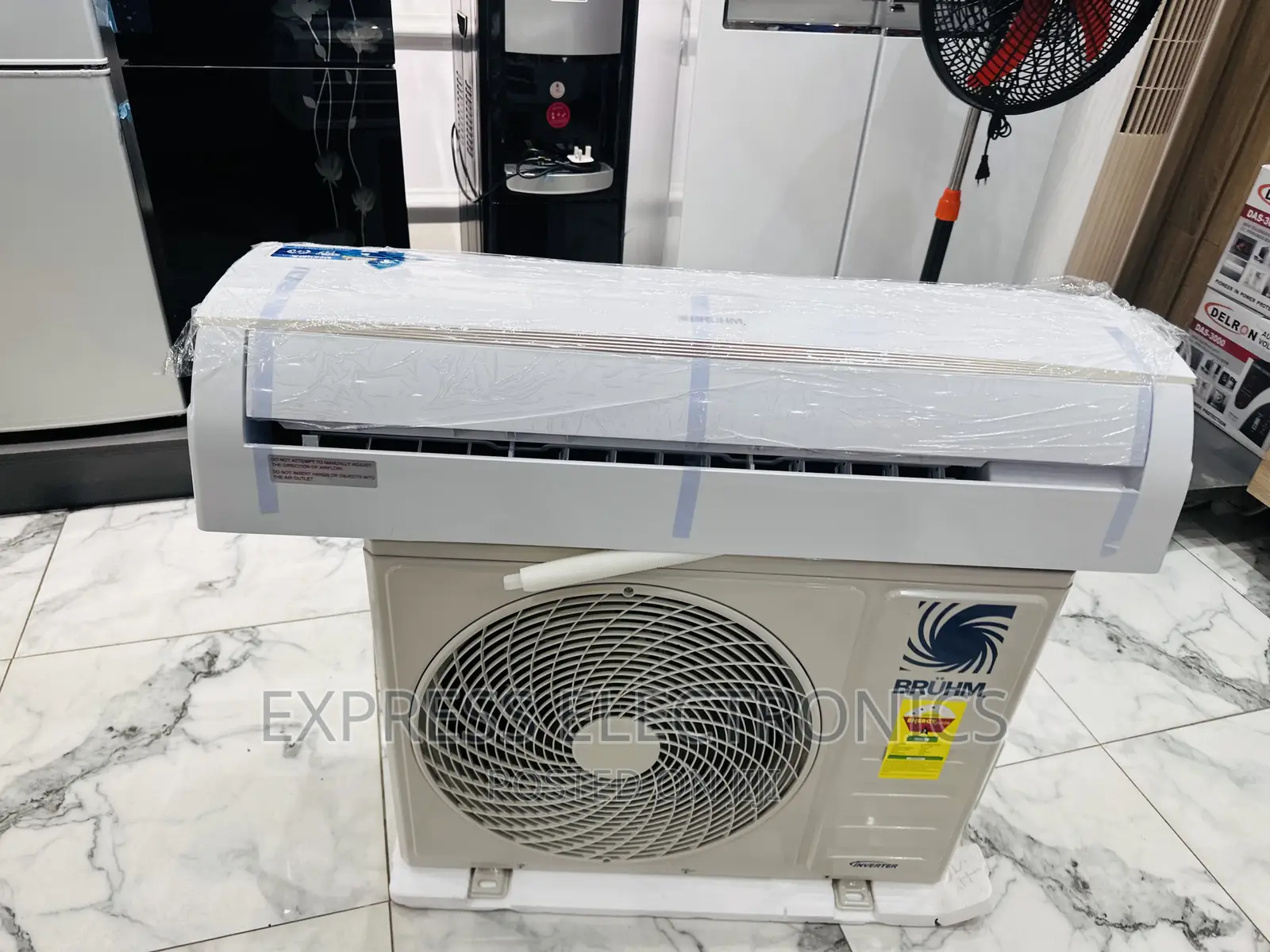Original New Airflow Split R410 Gas Bruhm 1.5hp Ac