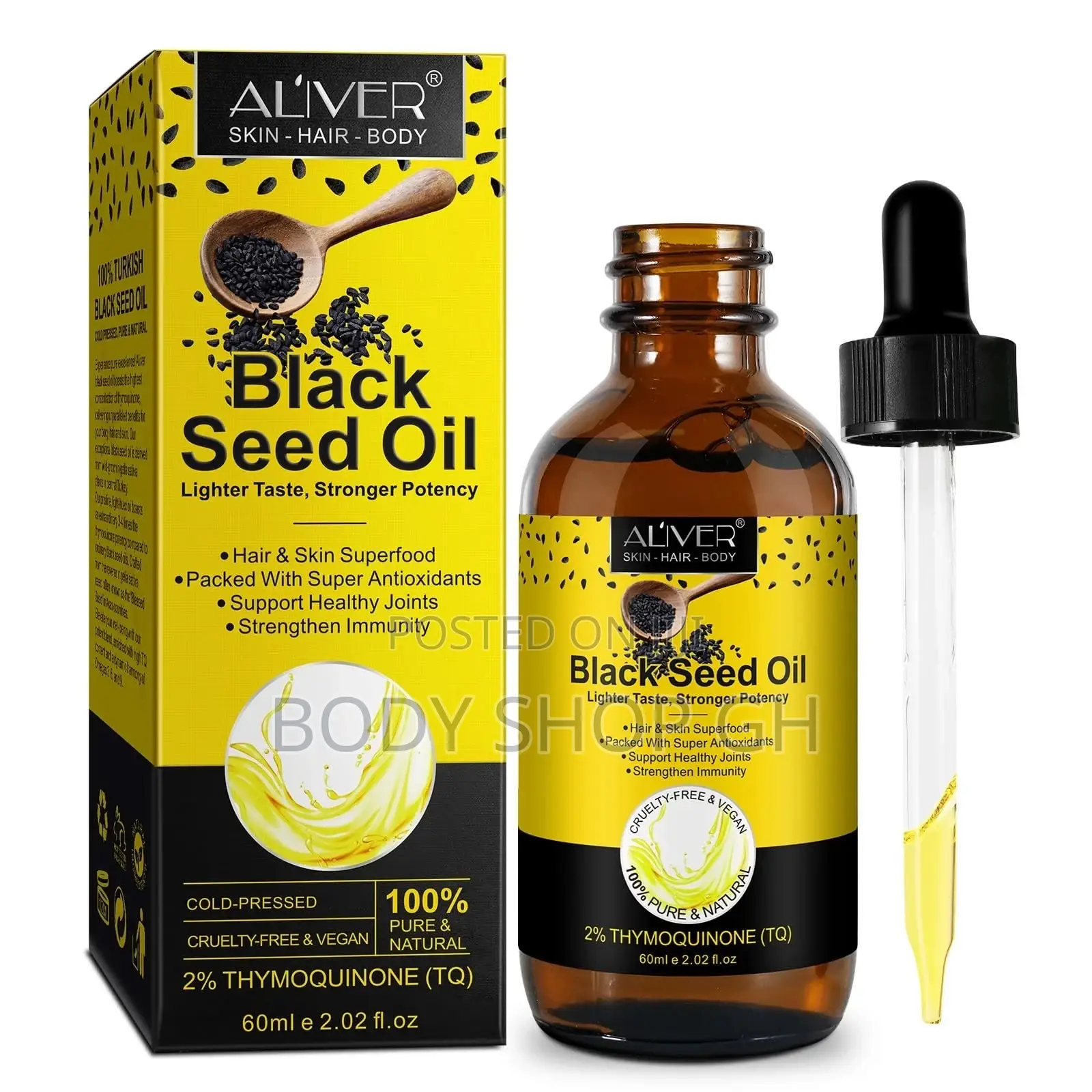 Black Seed Oil - 100% Cold Pressed Premium Black Seed Oil