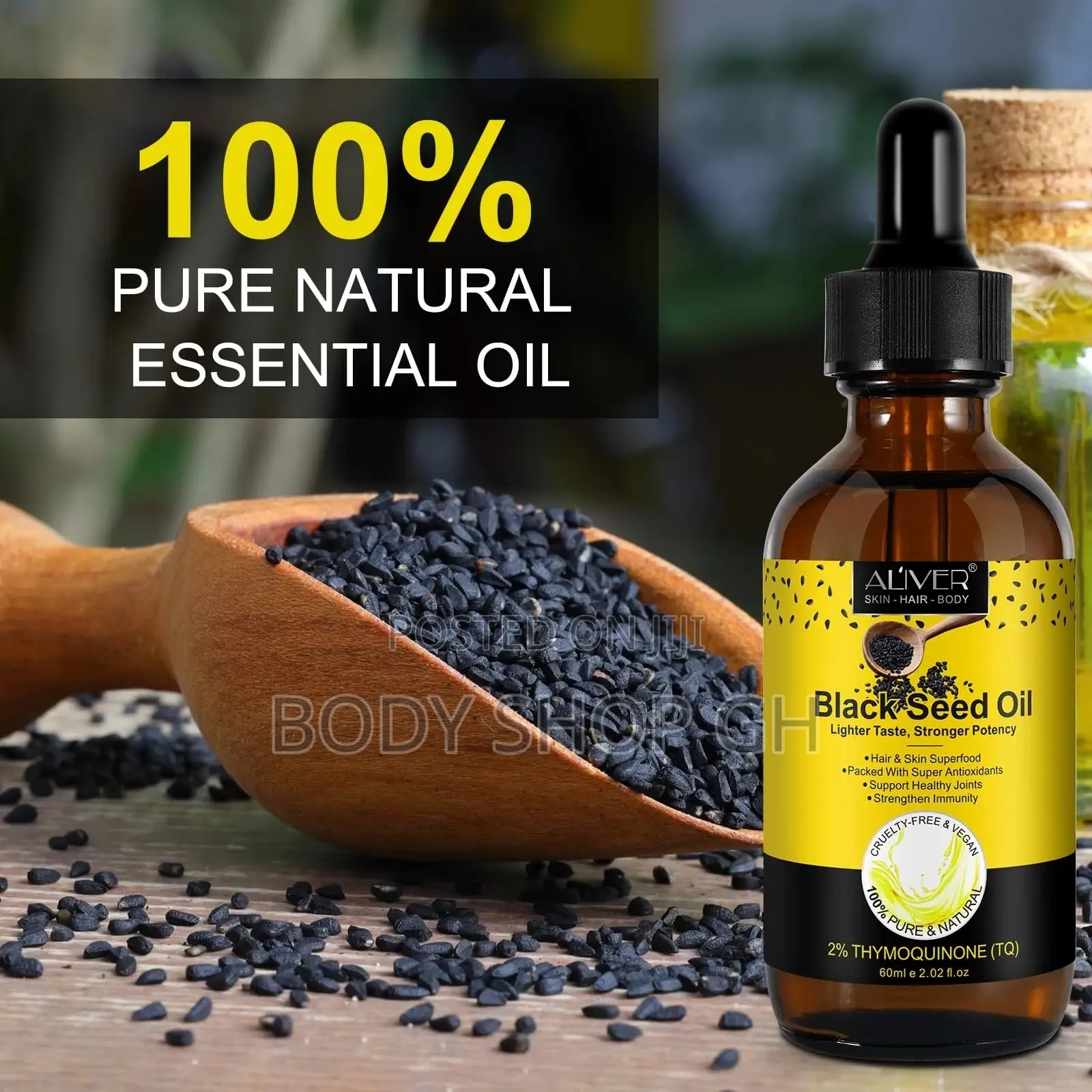 Black Seed Oil - 100% Cold Pressed Premium Black Seed Oil