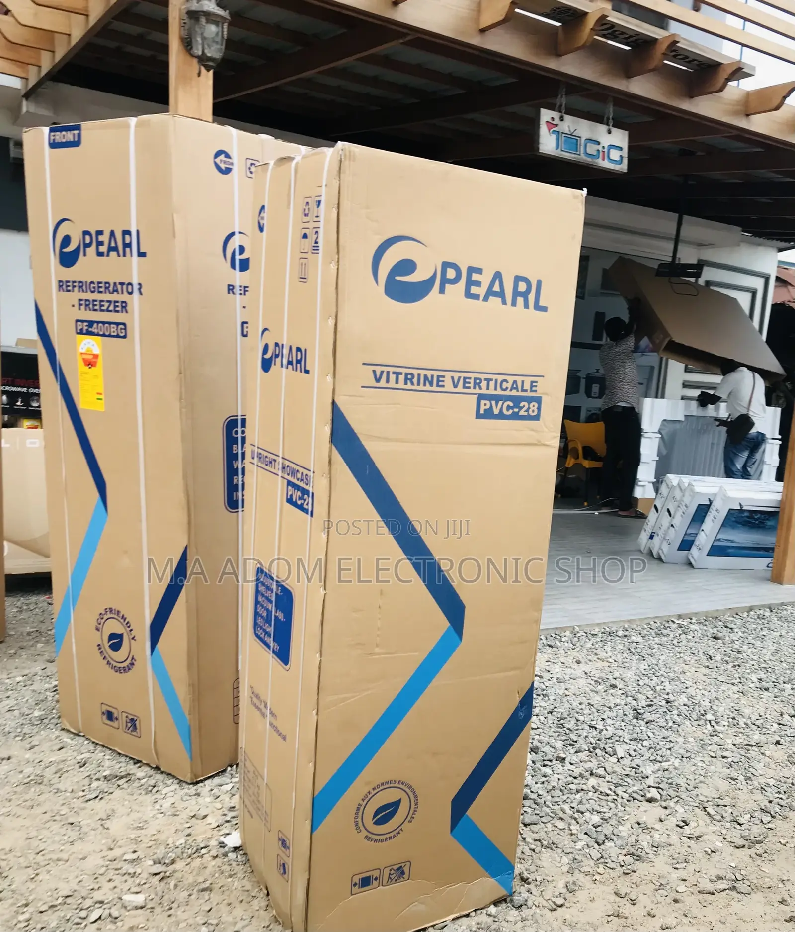 Fast Chilling Pearl PVC28,178 Litres Electric Display Frigde