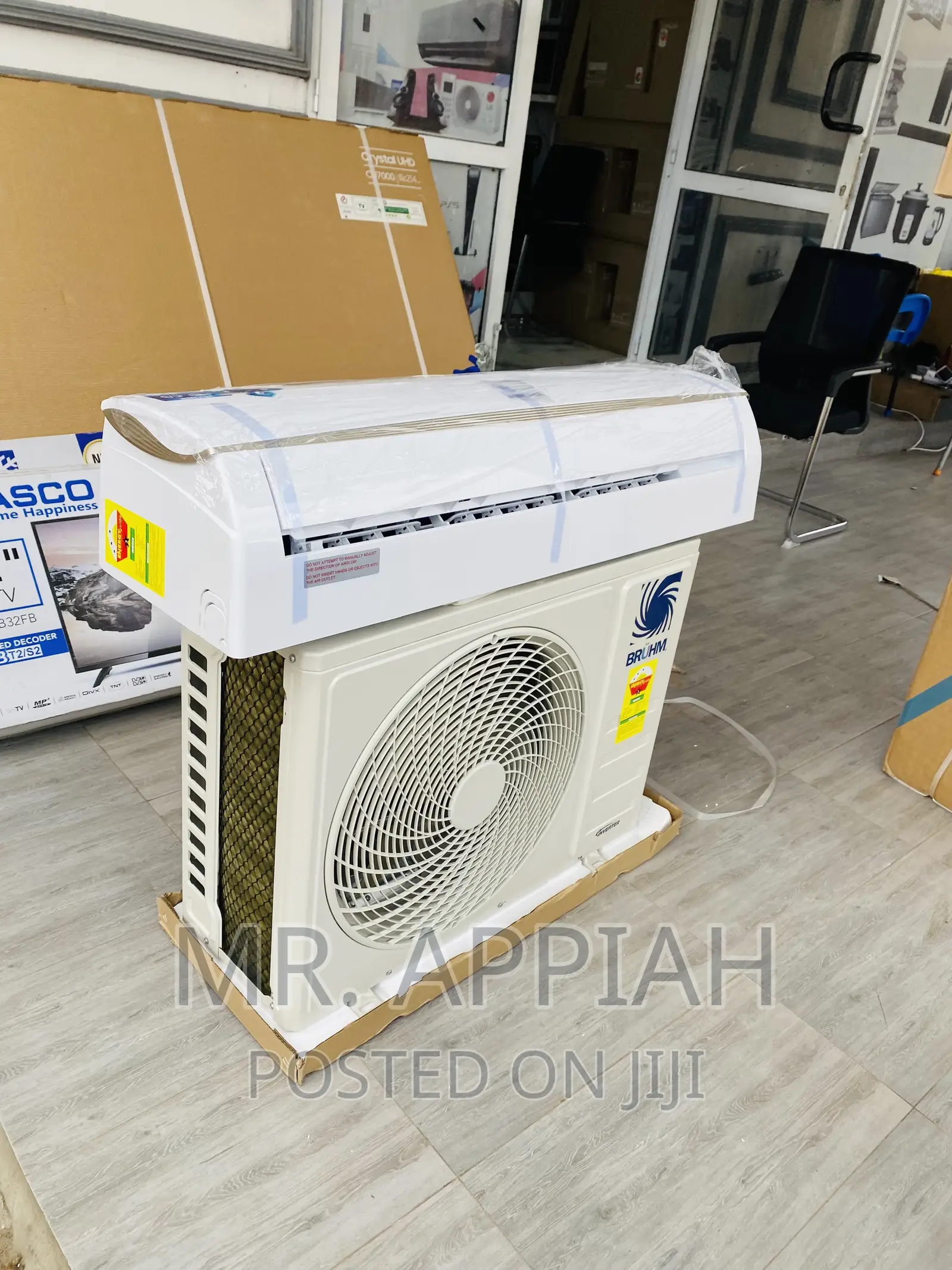 Budget-Friendly Bruhm 2.5HP Electric Inverter Ac(White).