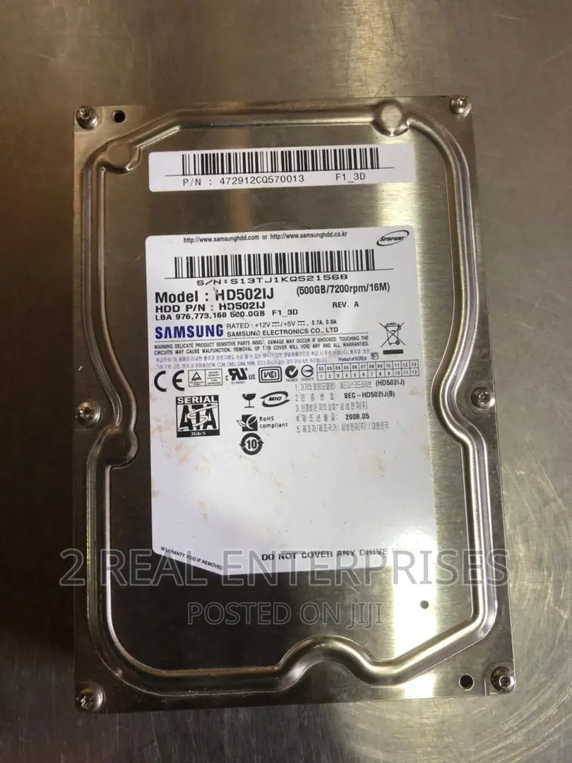 Original Samsung Internal Desktop Hard Disk 500GB
