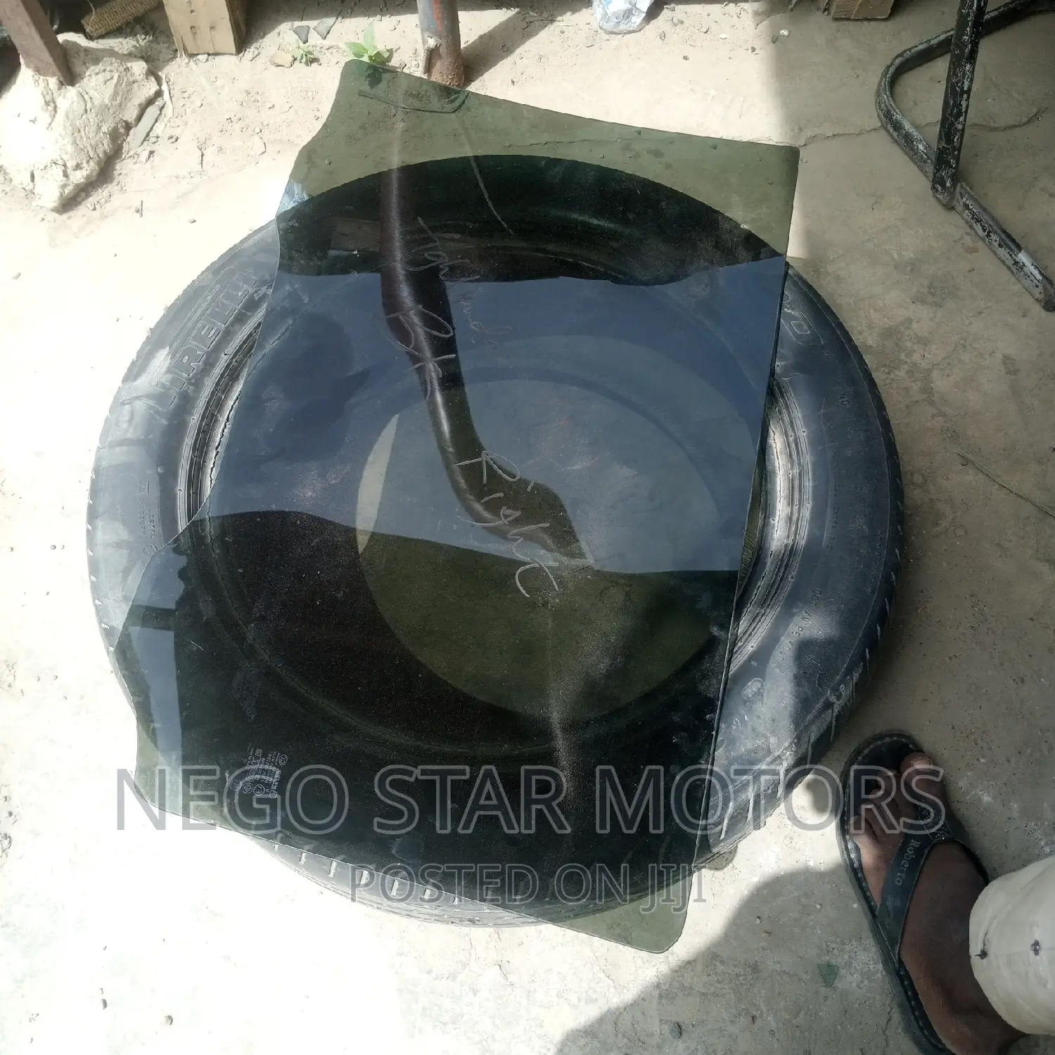 Toyota Highlander 2016 Back Door Glass Tinted