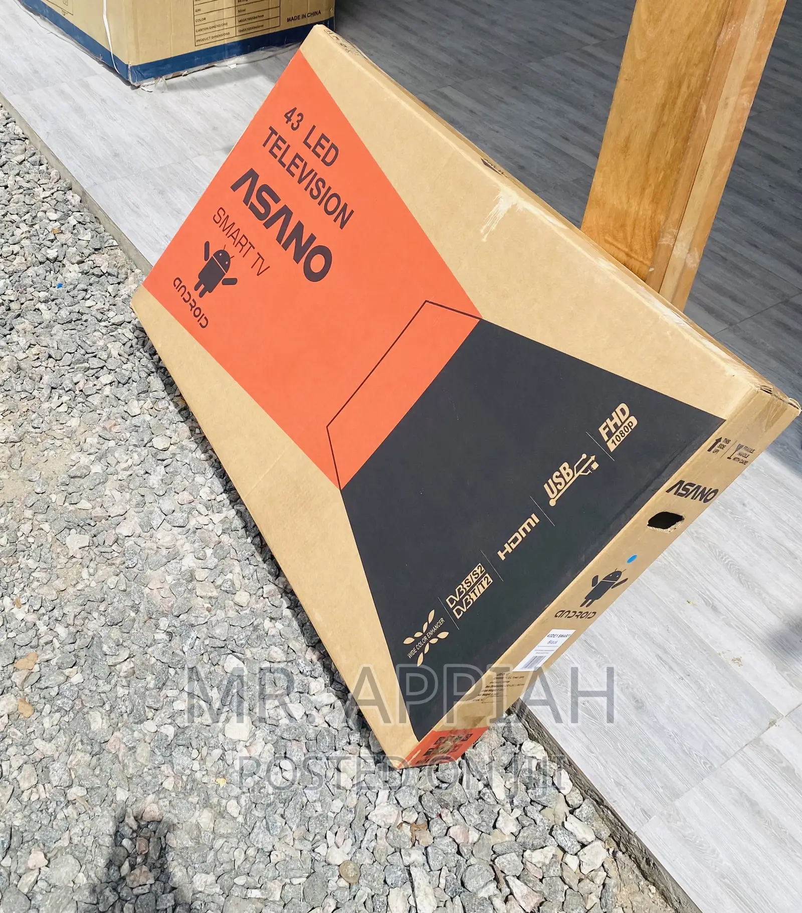 Unique Designed Asano 43 Inch Smart Electric Tv(Black).