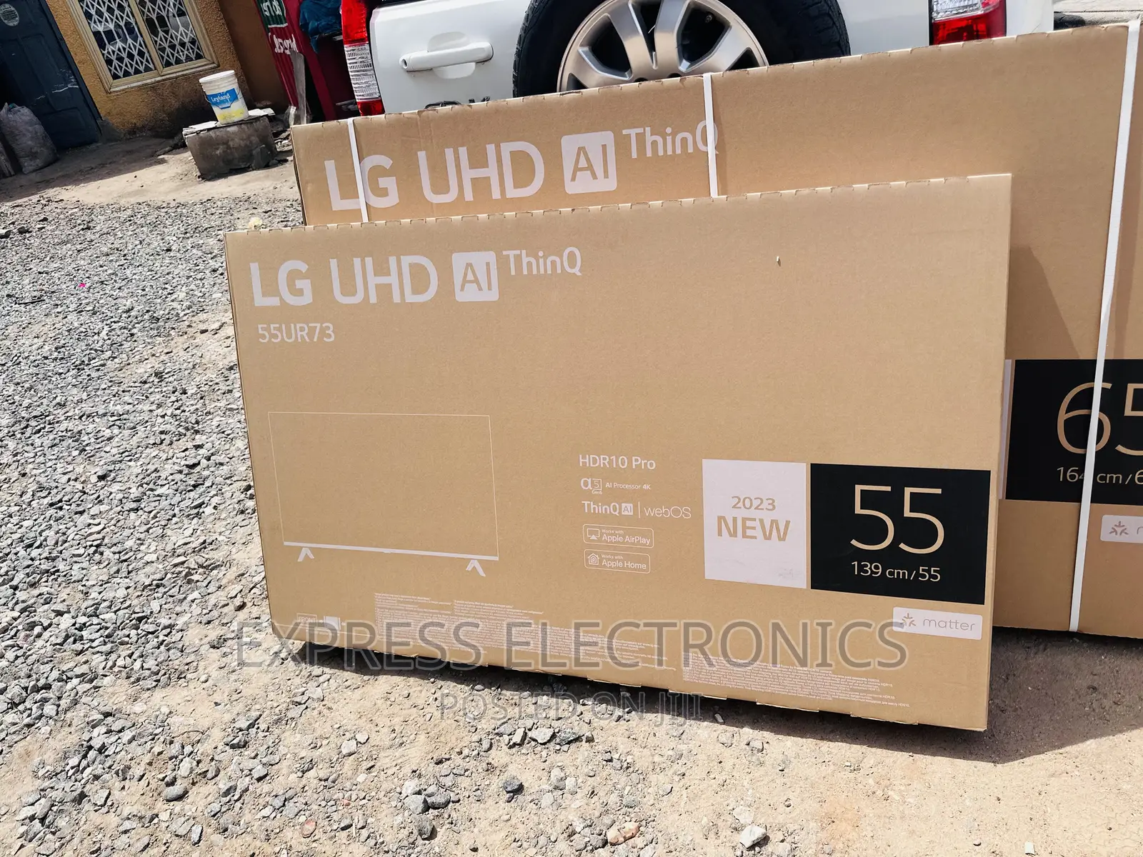 Tremendous Slim UHD Smart Lg 55”UR730