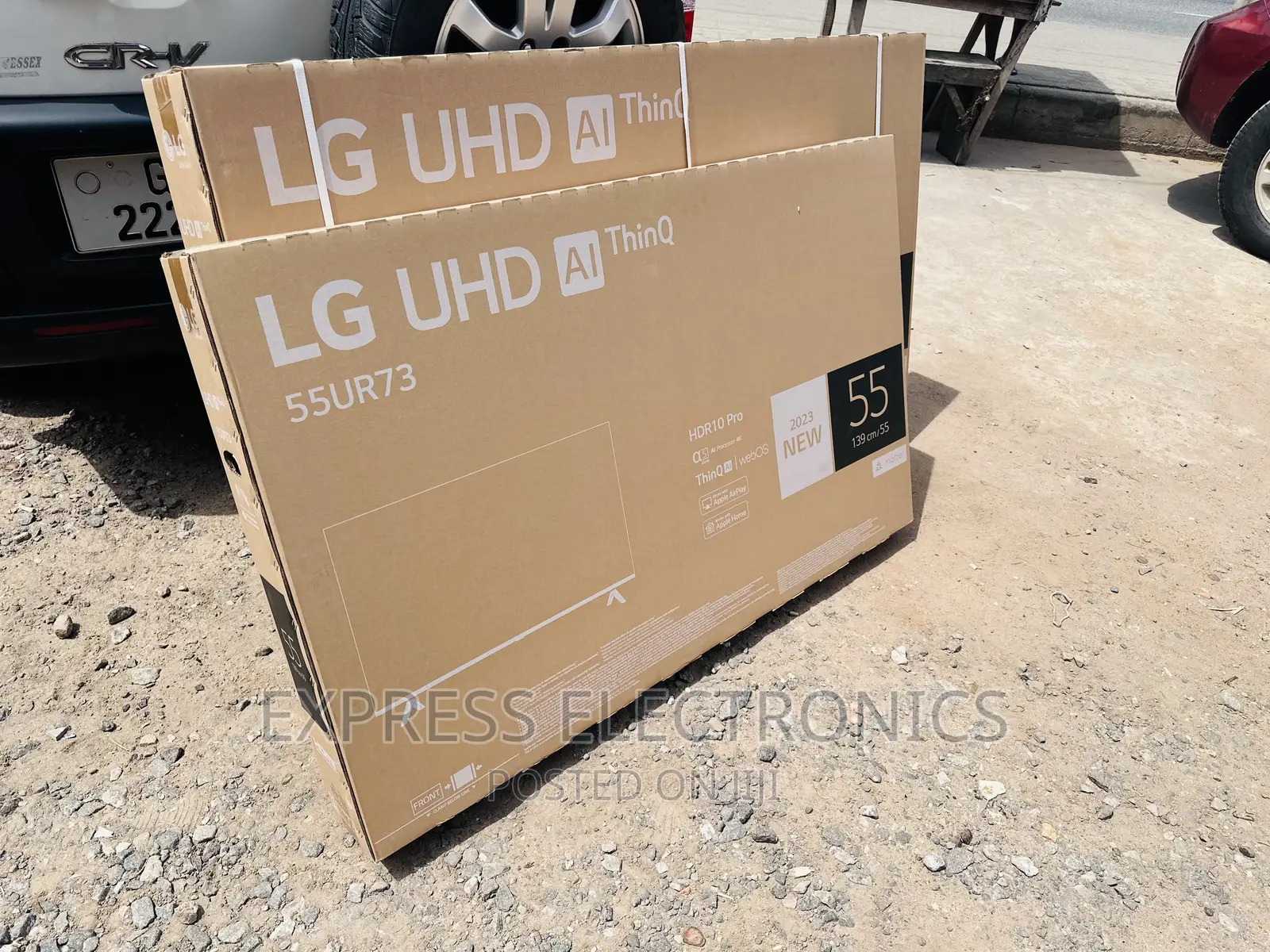 Tremendous Slim UHD Smart Lg 55”UR730