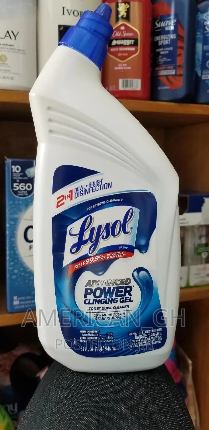 Lysol Disinfectant 2in1 Toilet Bowl Cleaner (946ml)