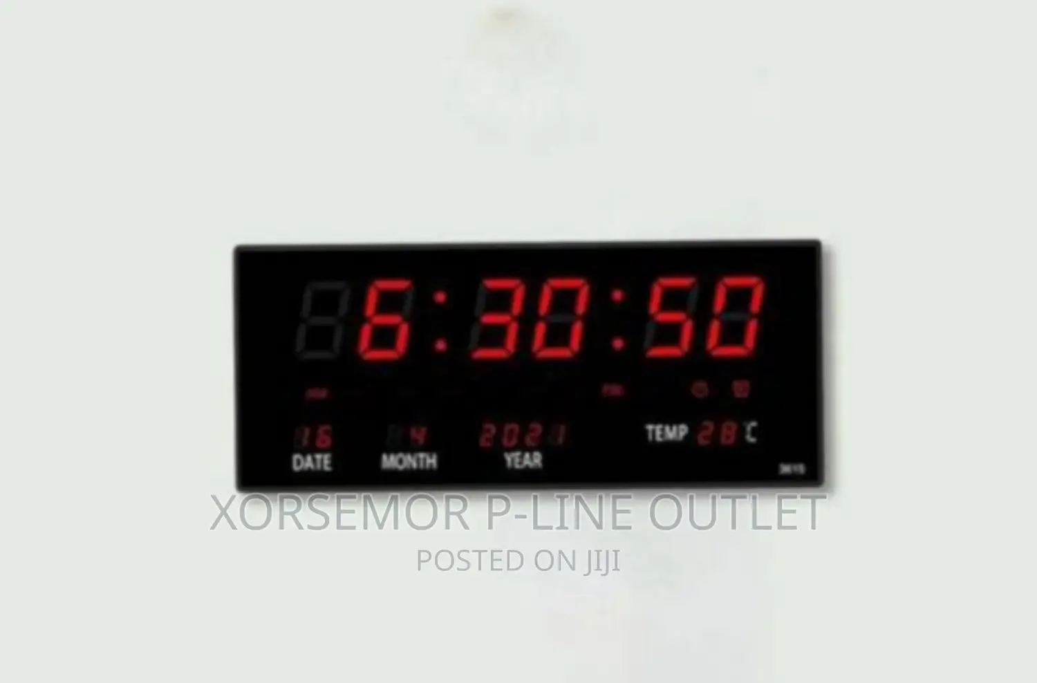 Wall Mount Digital Alarm Clock