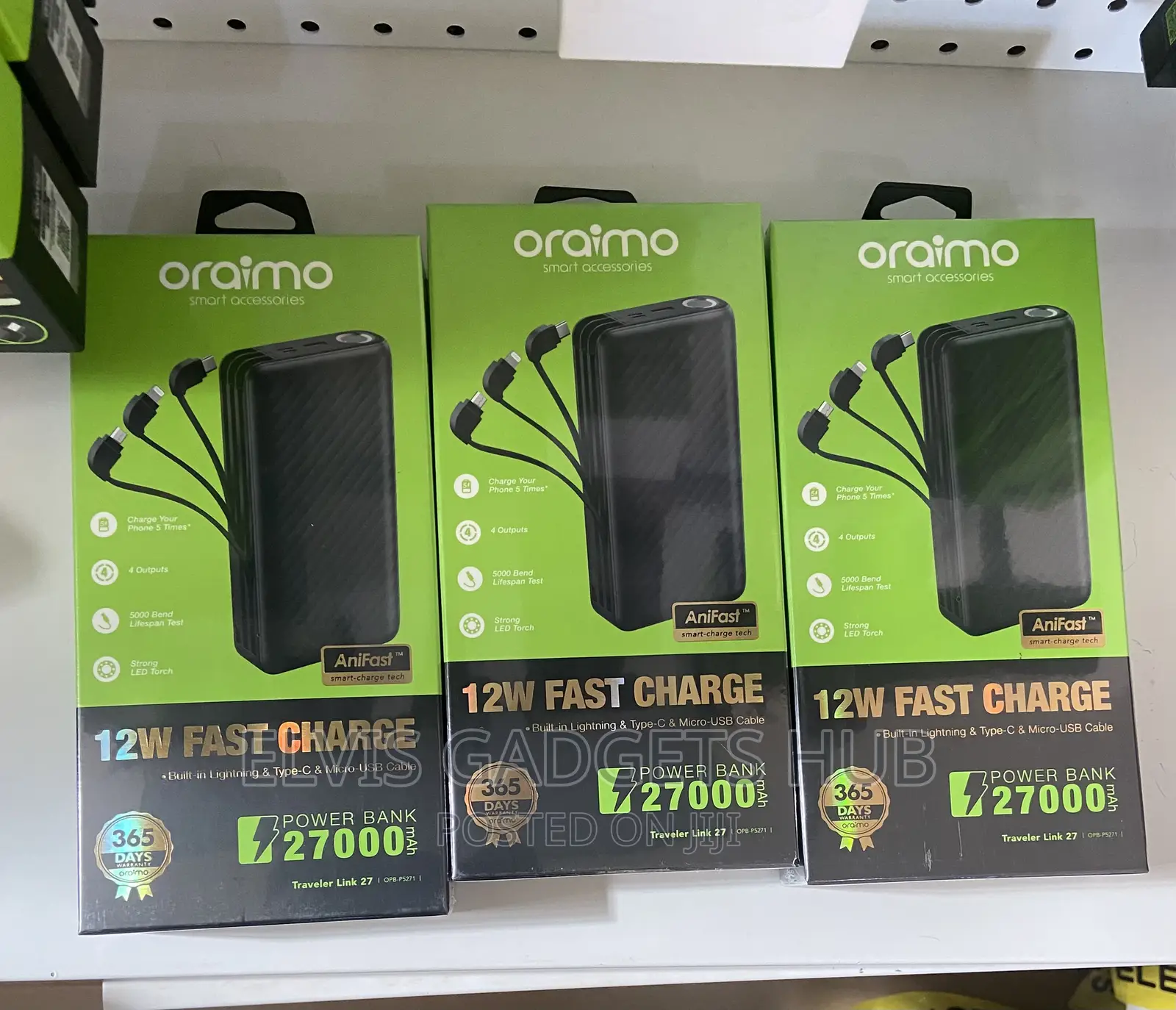 Oraimo Traveler Link 27000mah Powerbank