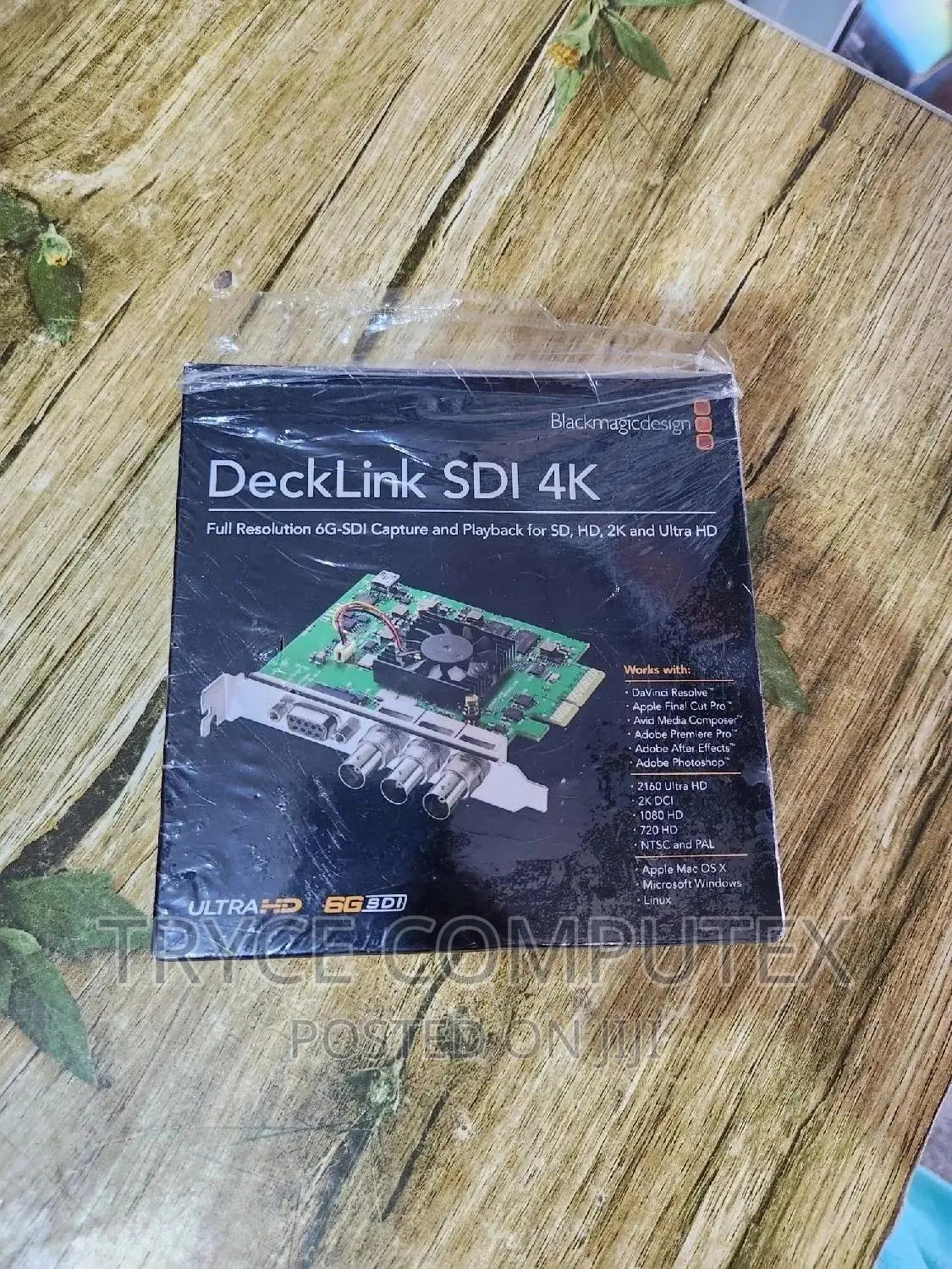 Blackmagic Design Decklink Sdi Capture N Playback Card