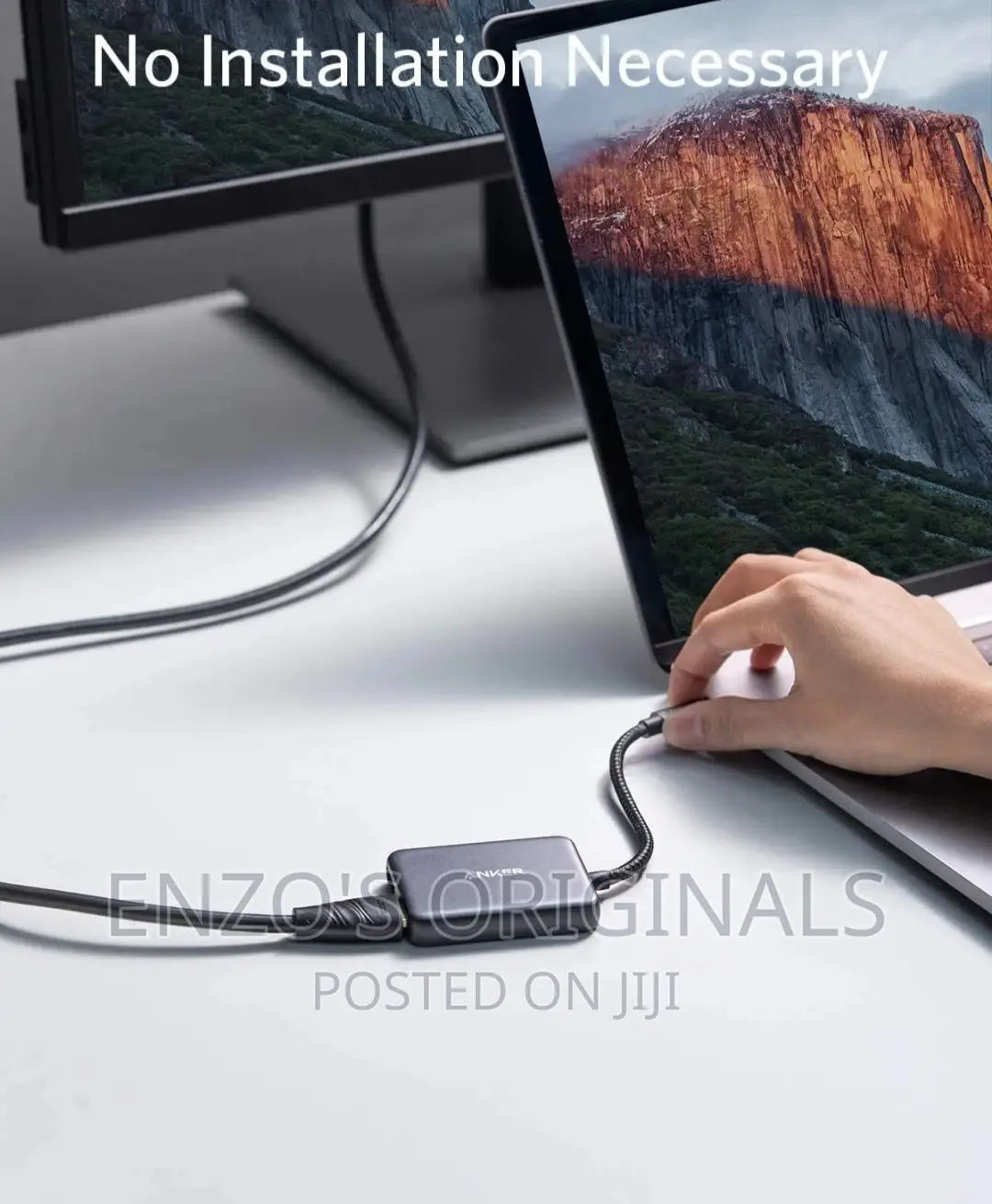 Anker Usb-C to Dual Hdmi Adapter Multiple Display Adapter