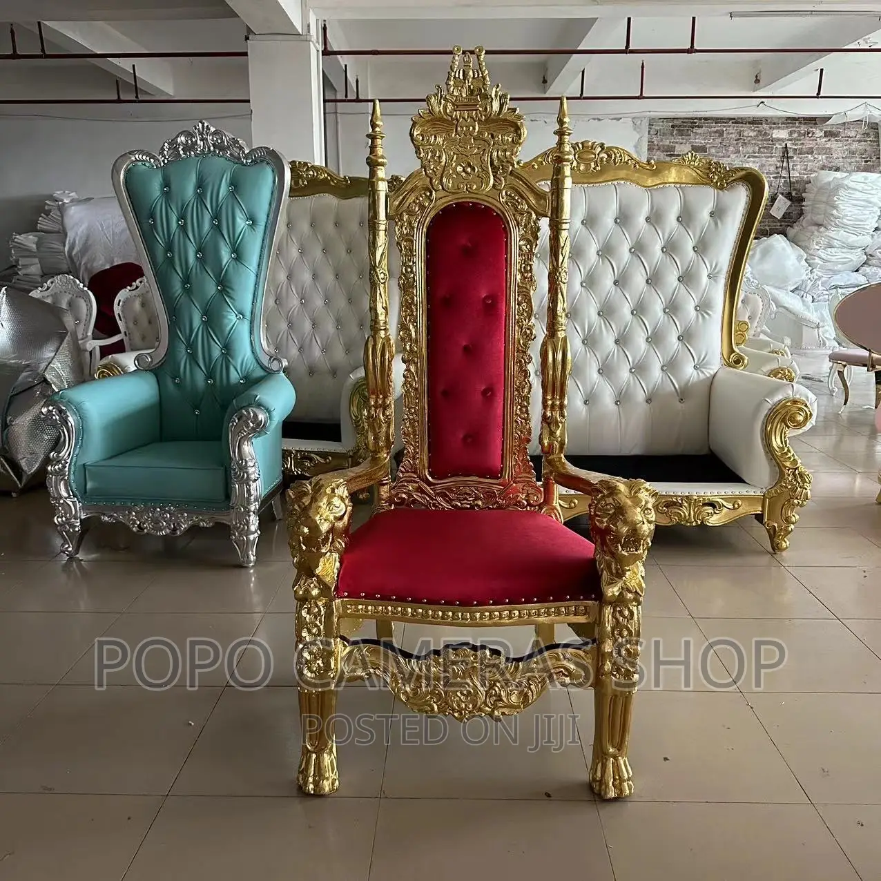 Regal Throne Chair