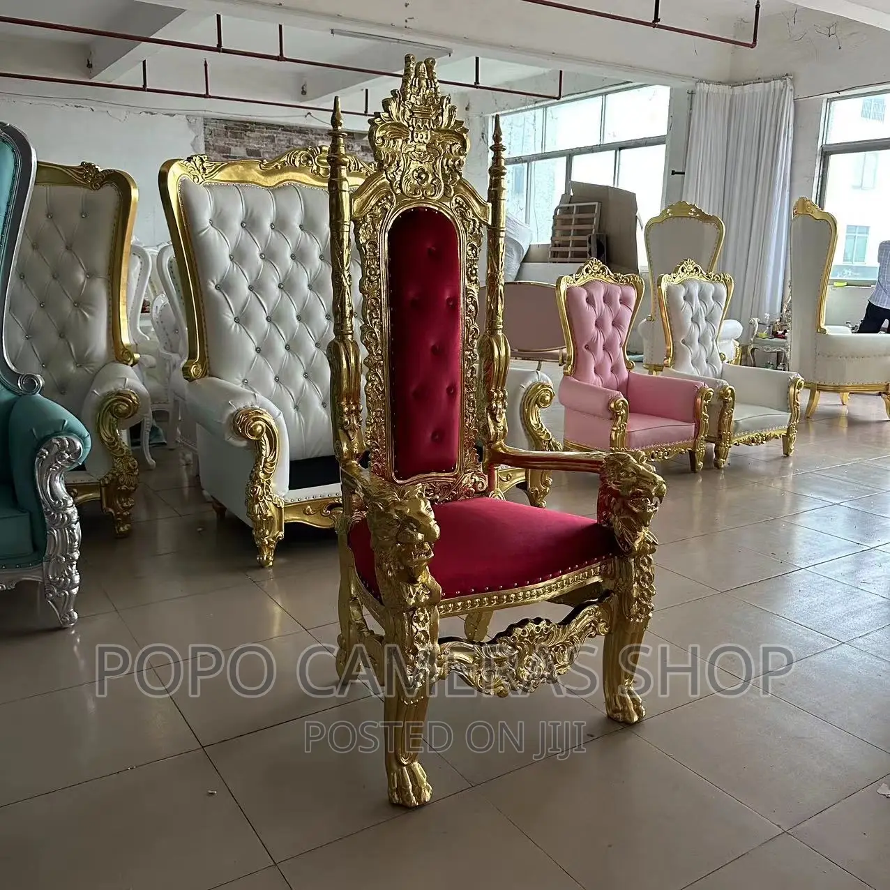Regal Throne Chair