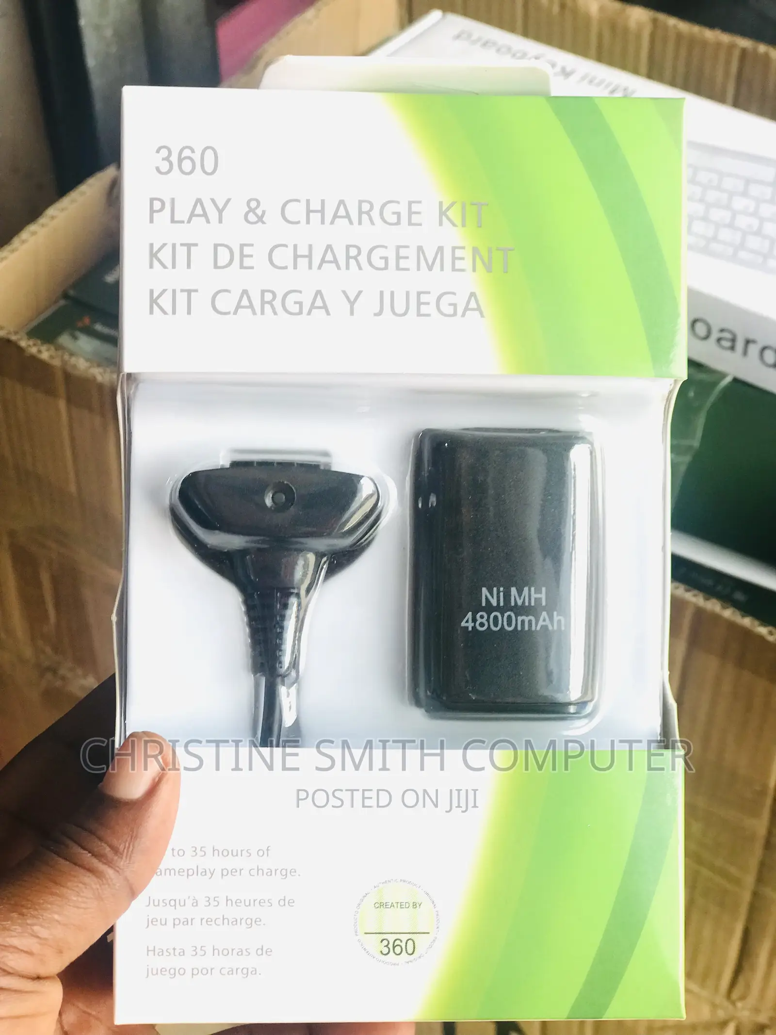 Xbox 360 Charging Kit With Reachable Battery