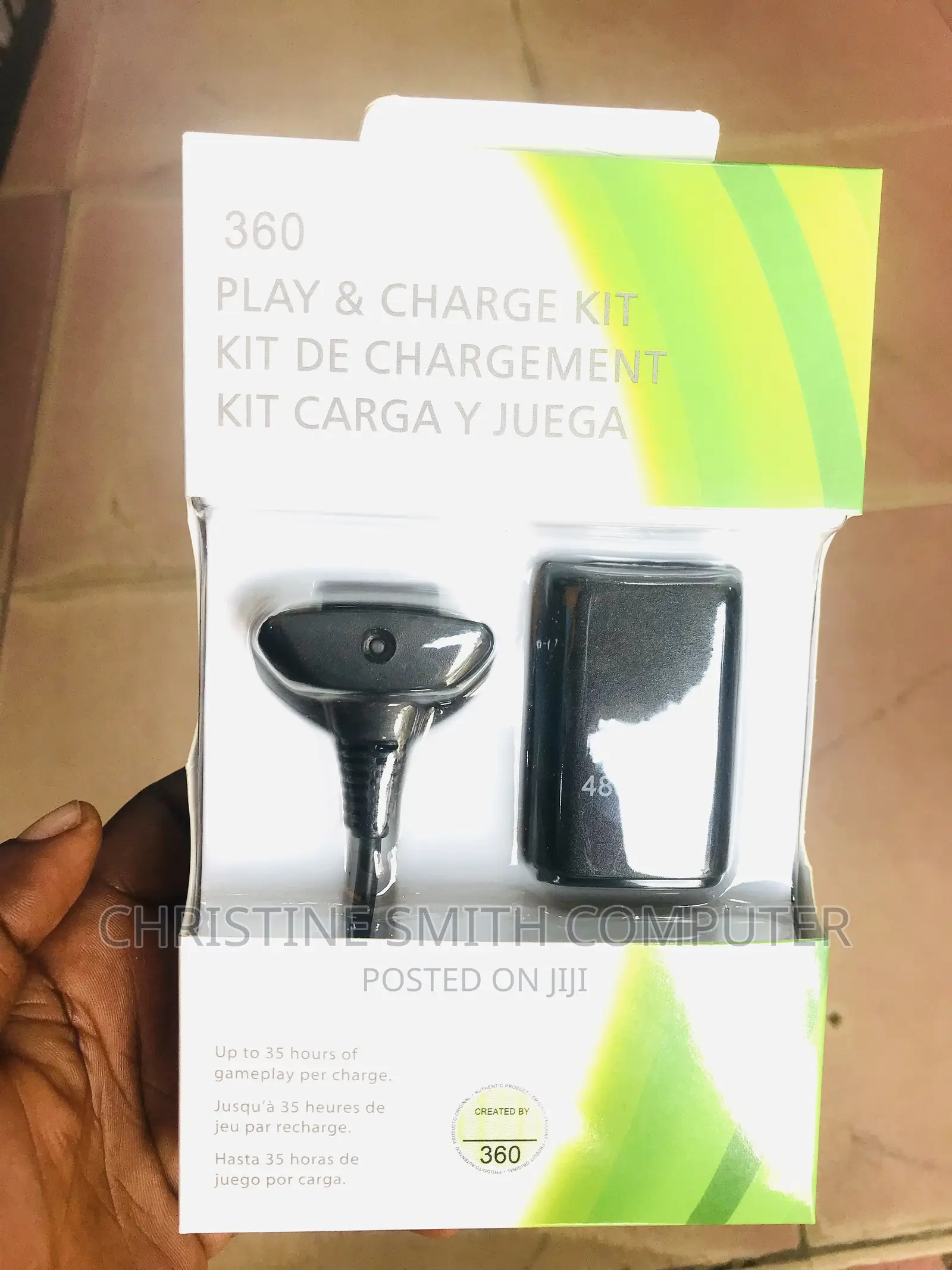 Xbox 360 Charging Kit With Reachable Battery