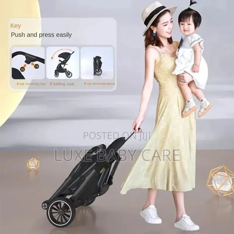 Baby Stroller With Flip Handle
