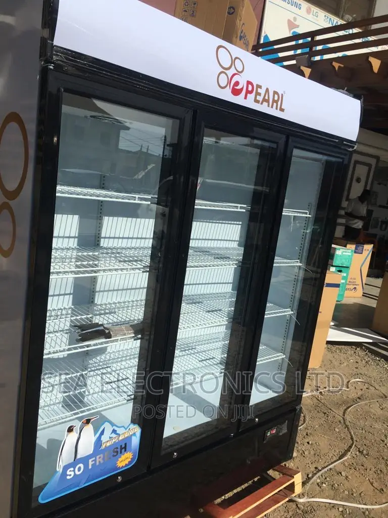 Adjustable Shelf Pearl Display Fridge PVC-150 ,950 L 3door