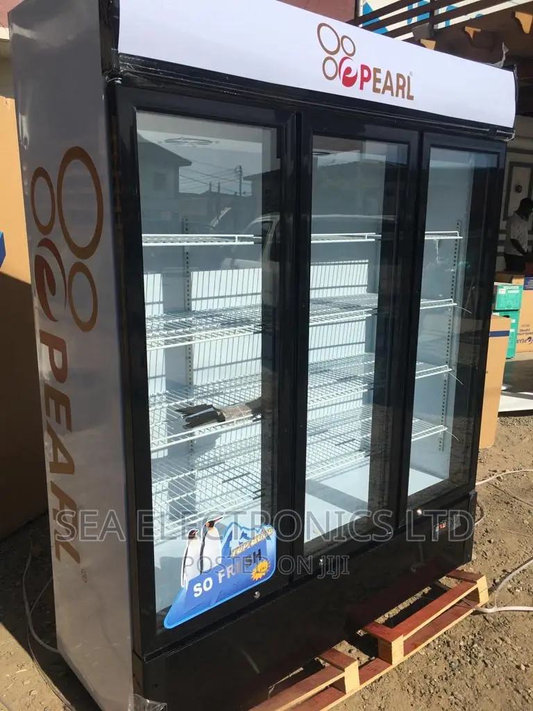 Adjustable Shelf Pearl Display Fridge PVC-150 ,950 L 3door