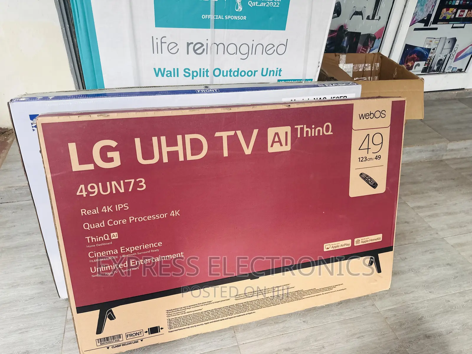 Get a New LG UHD Smart 49”UN7340 Tv 