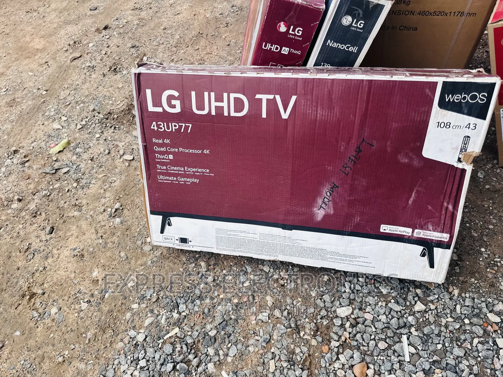 Text Us for Your LG UHD Smart 43”UP77