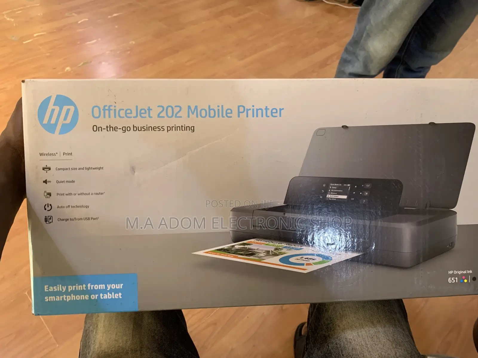 Hp Officejet 202 Wireless Print Business Printer