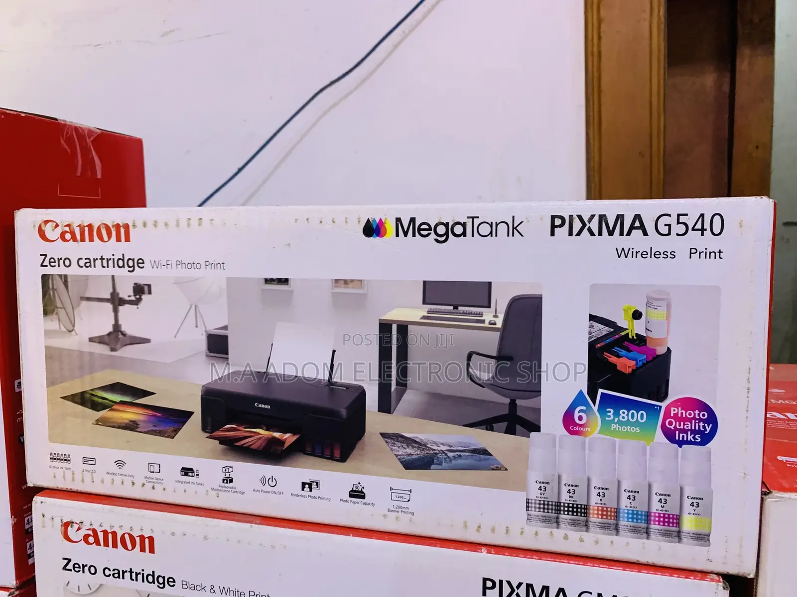 Canon PIXMA G540 High-Quality Photo Printer