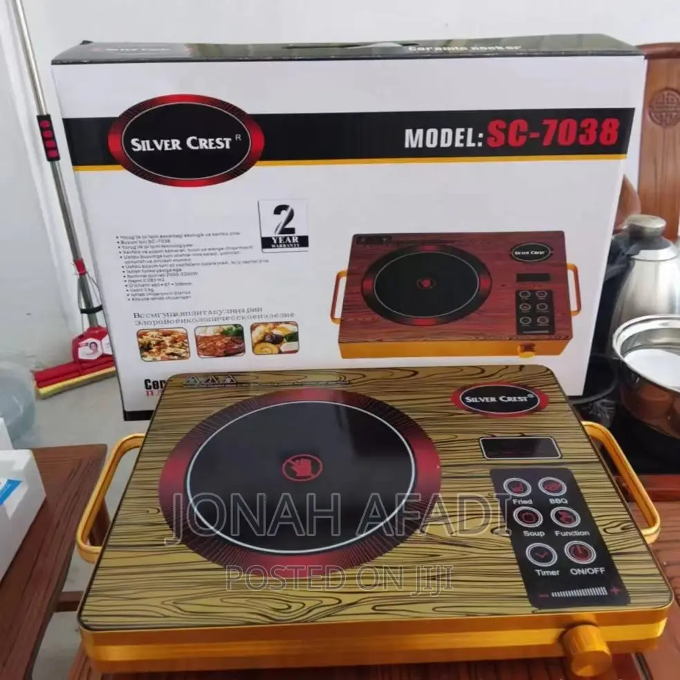 Fresh Hot Plate 1 Burner 2000 Watt Silver