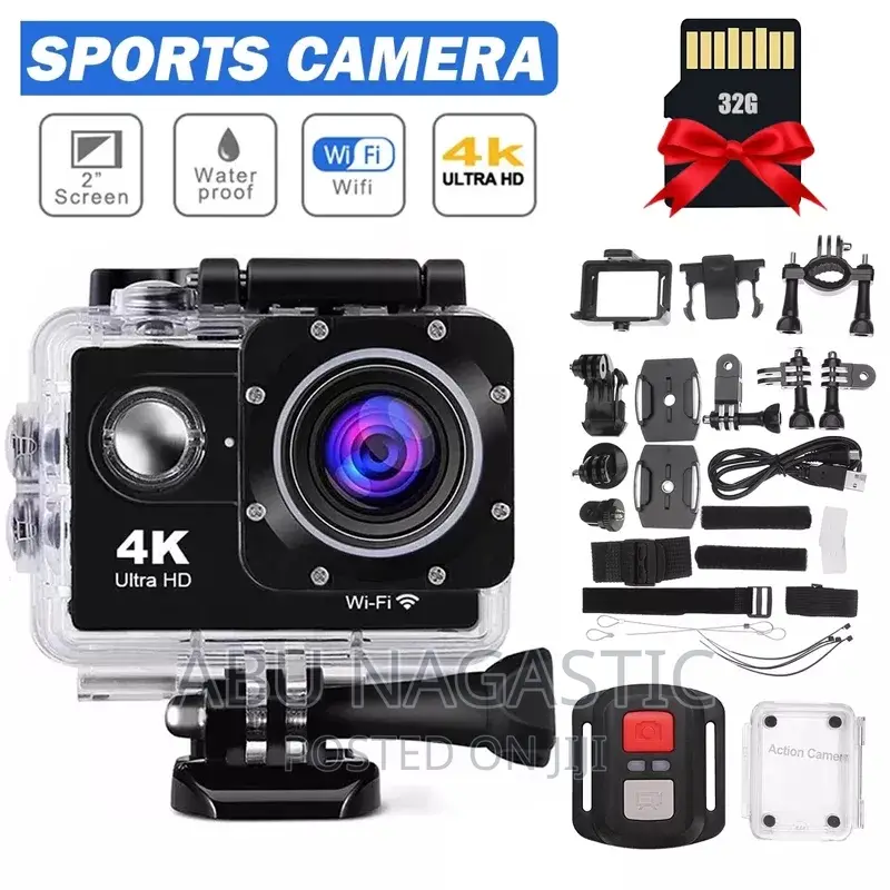  Action Camera 60 FPS Waterproof