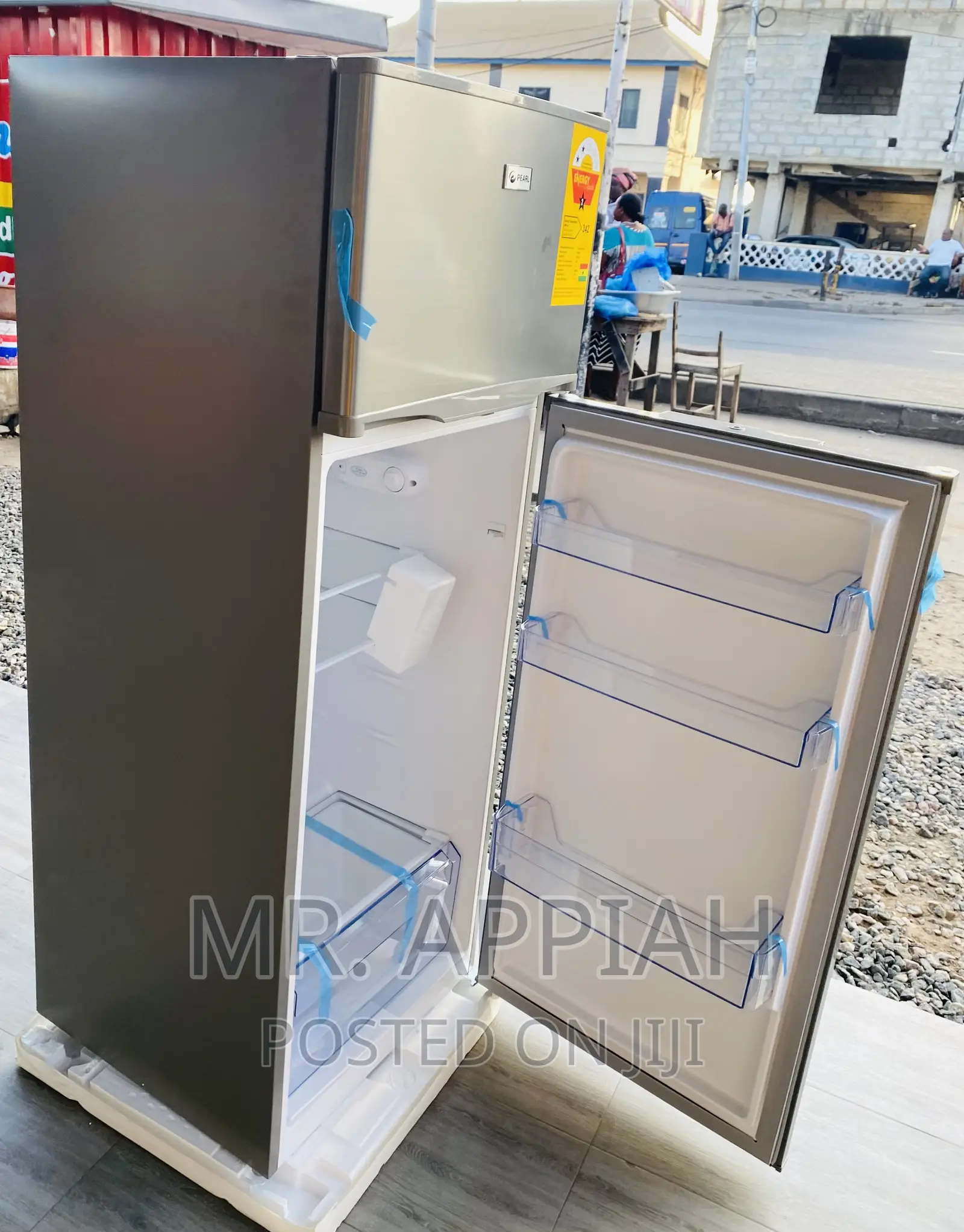 Super Chilling Pearl PF-250 Double Door Electric Fridge 
