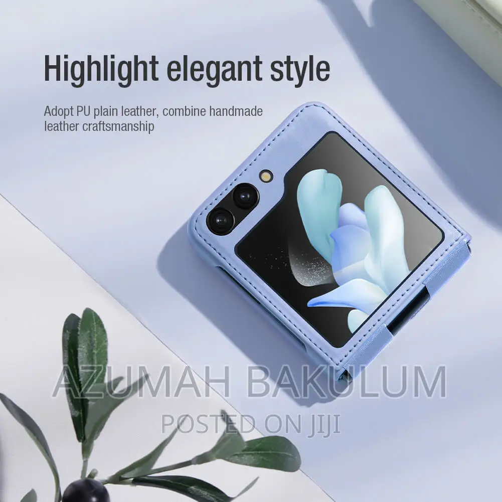 Samsung Galaxy Z Flip 5 Nillkin Qin Vegan Leather Case