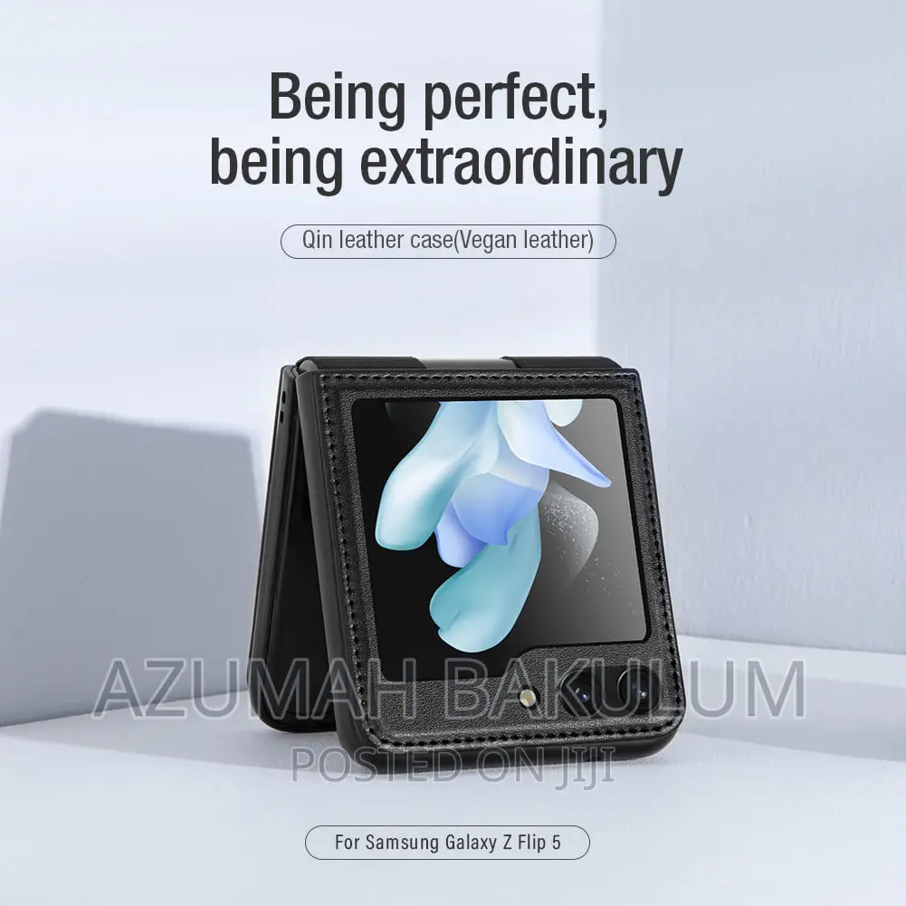 Samsung Galaxy Z Flip 5 Nillkin Qin Vegan Leather Case