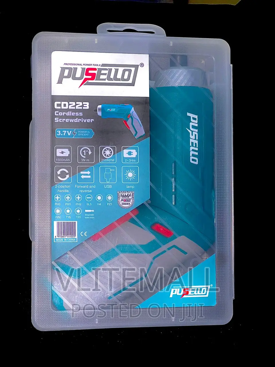 3.7V Coredless Screwdriver
