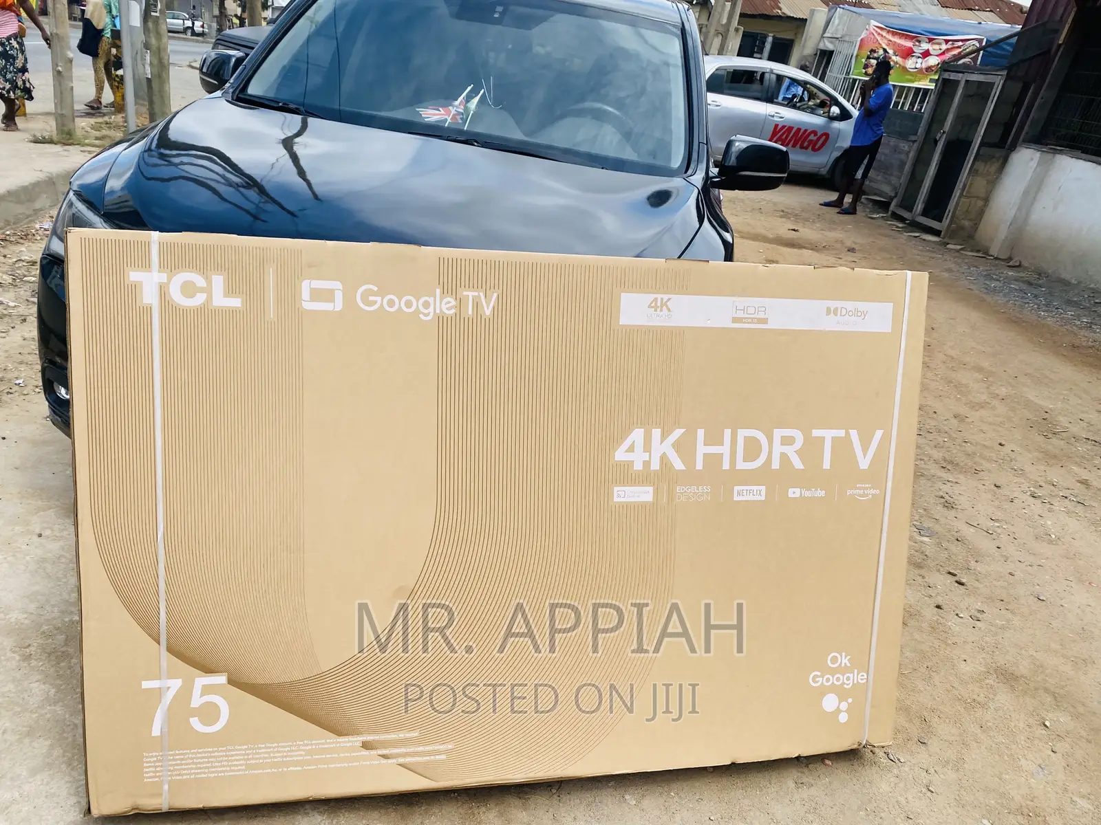 (75P635)TCL 75 Inch HDR Smart Google Tv(Black) 
