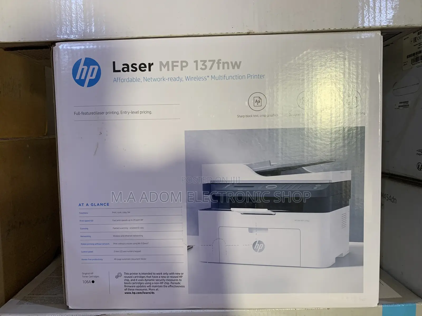 New Hp 179 FNW All in One Printer