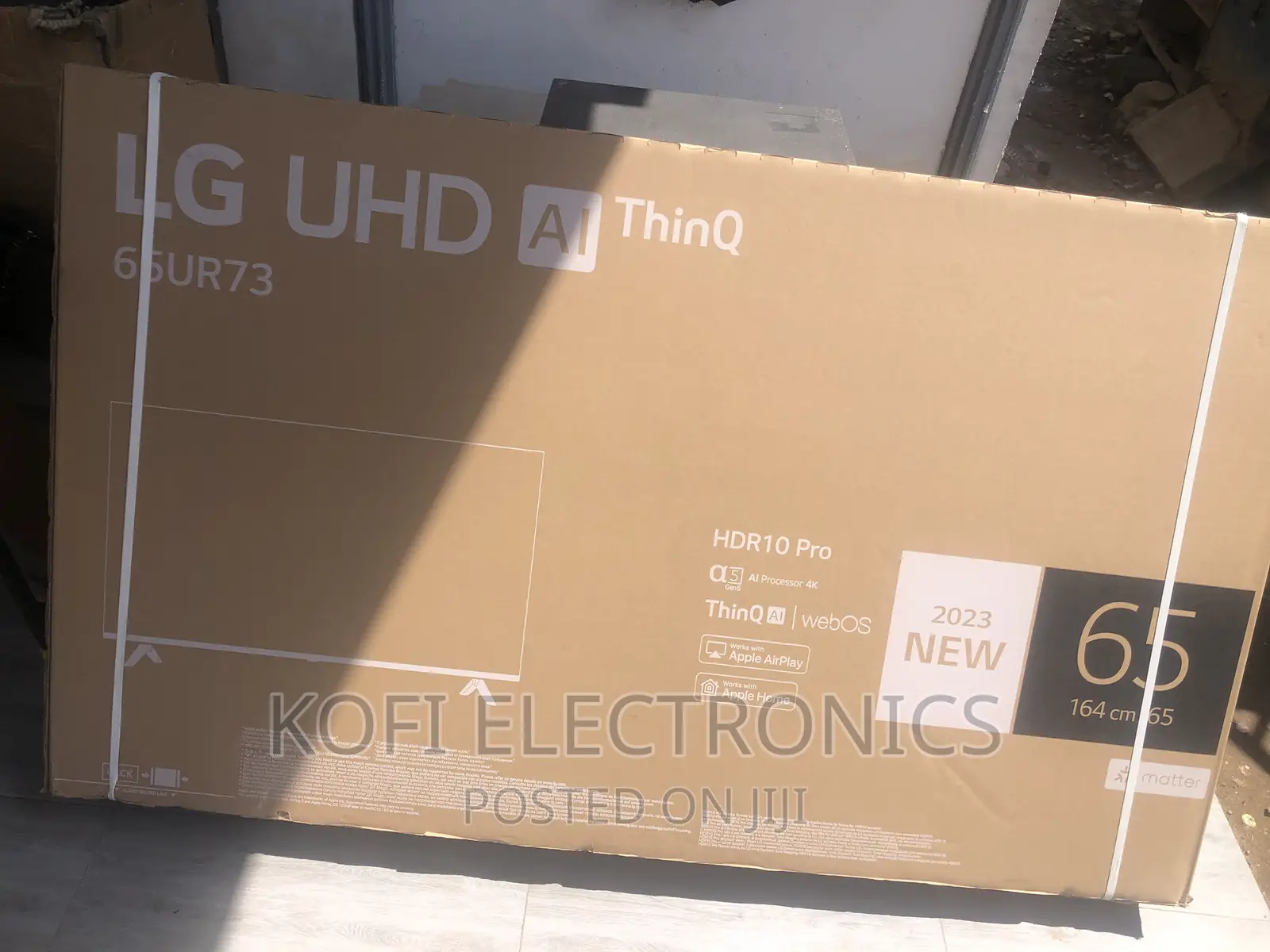 LG 164cm (65'') UR7300 UHD Smart TV With Magic Remote